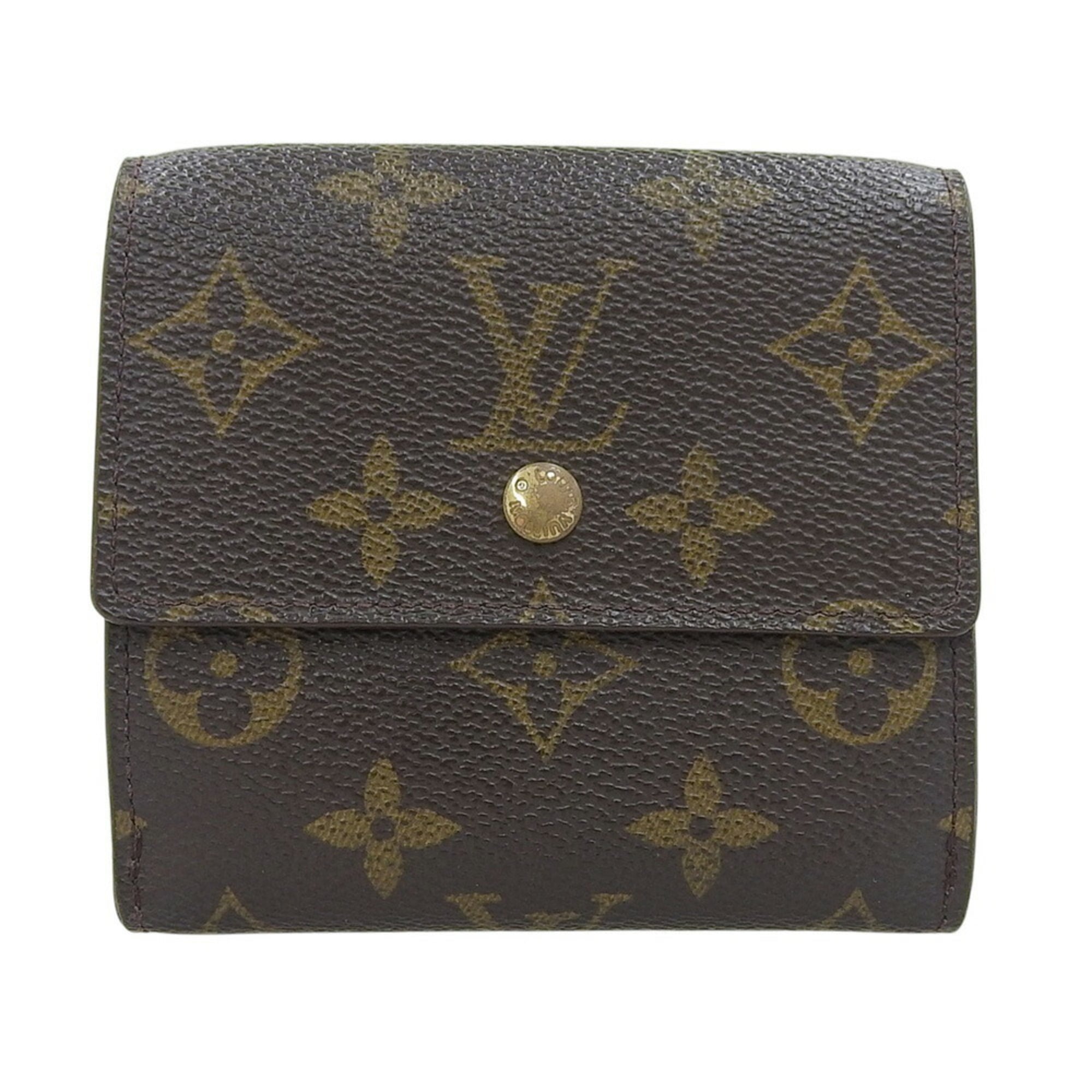 Louis Vuitton Brown Monogram Pvc Wallet (Tri-Fold) (Pre-Owned)