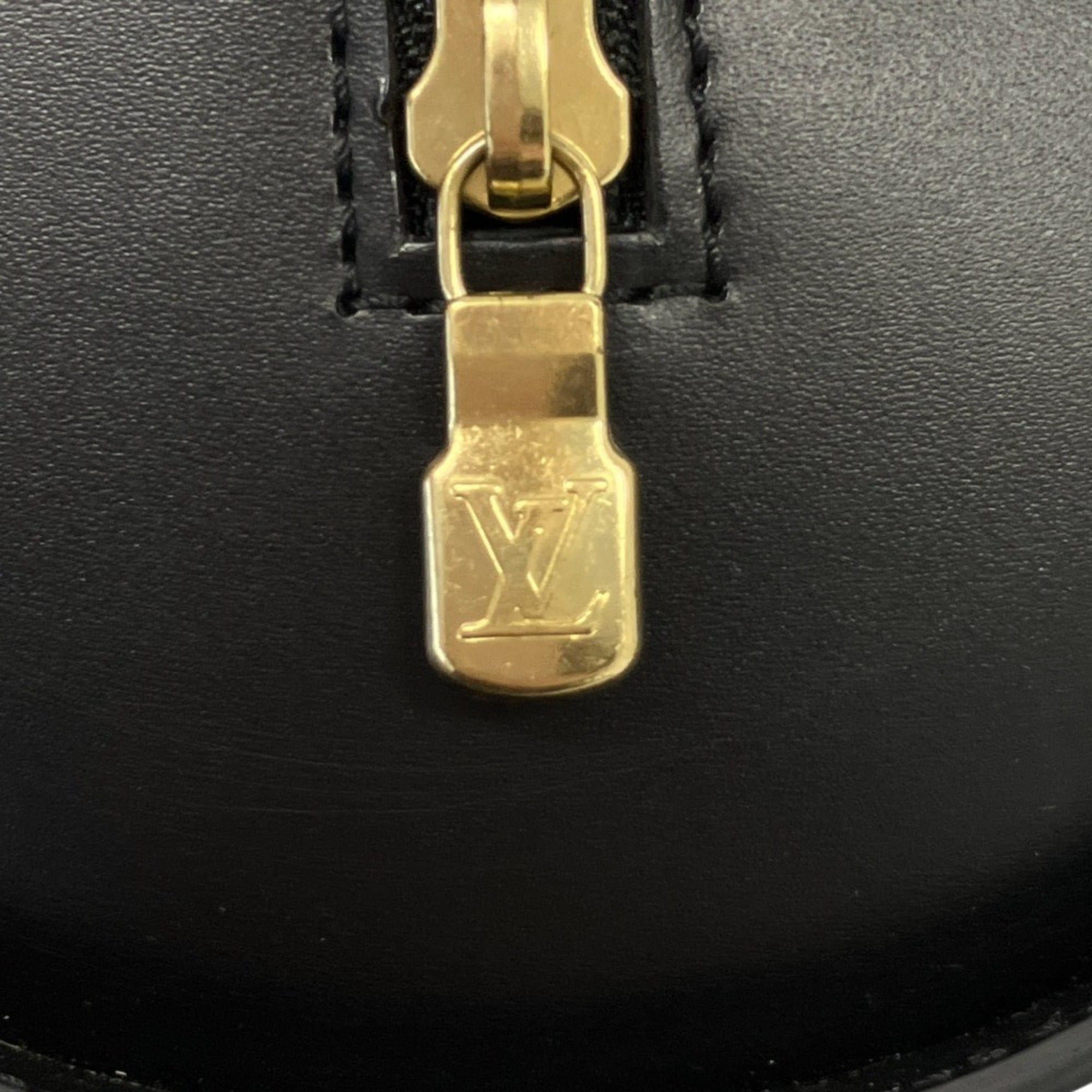Louis Vuitton Noir Epi Leather Boston Bag (Pre-Owned)