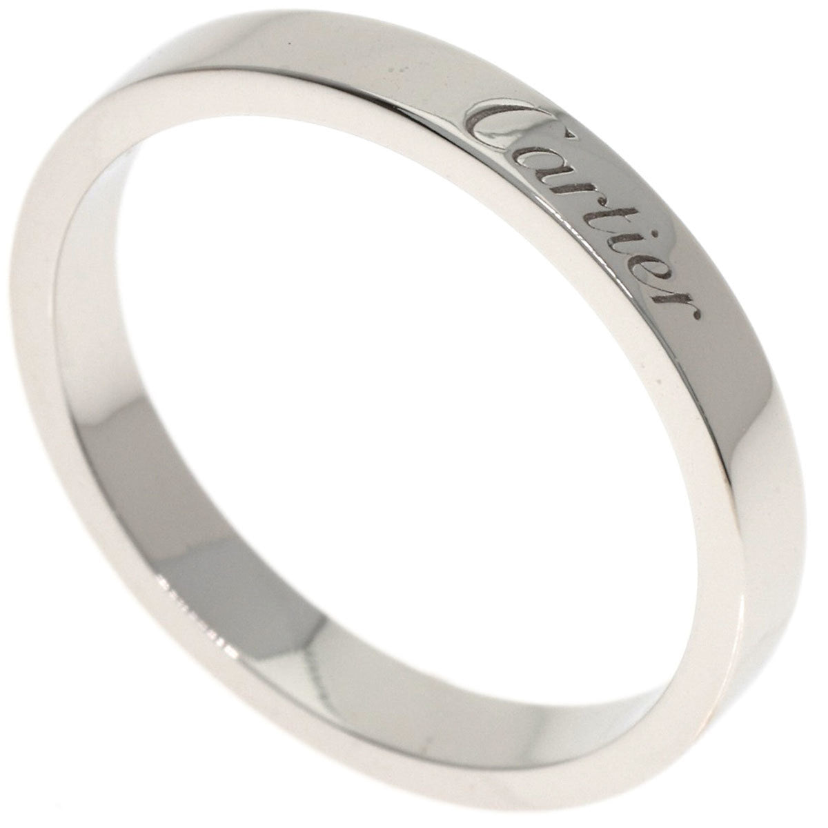 Cartier Platinum 950 Band Ring (Pre-Owned)