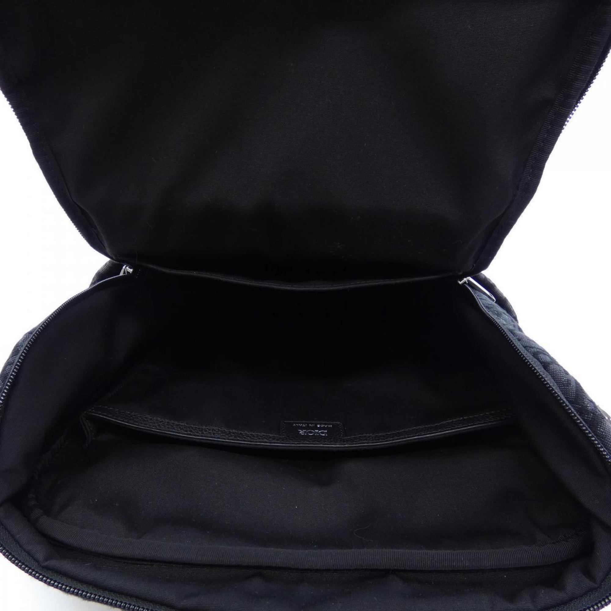 Christian Dior Black Navy Backpack (Pre-Owned)