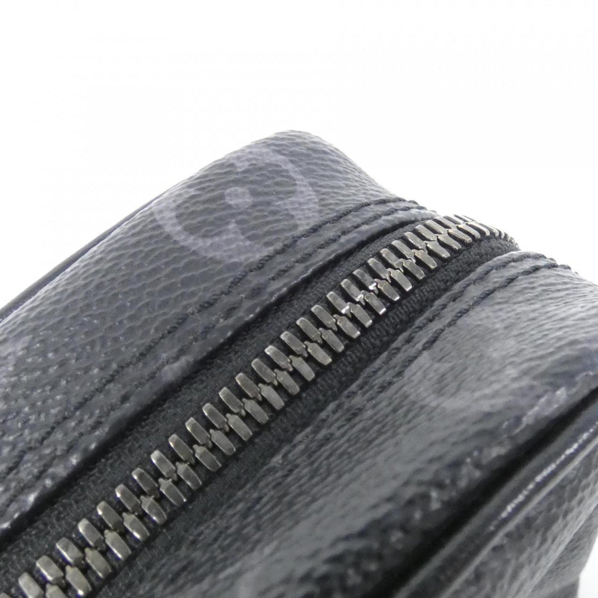 Louis Vuitton Black Coated Canvas Pouch (Pre-Owned)