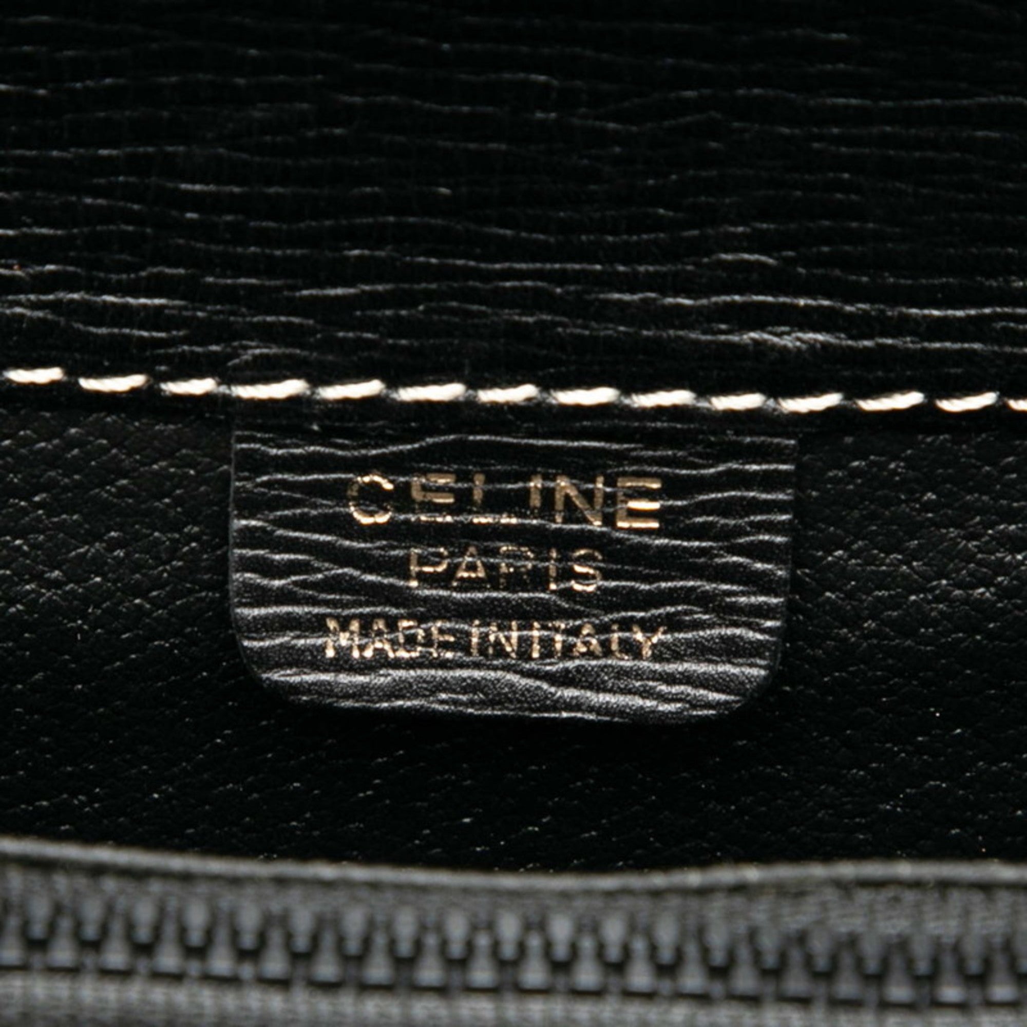 Celine Black Leather Handbag (Pre-Owned)