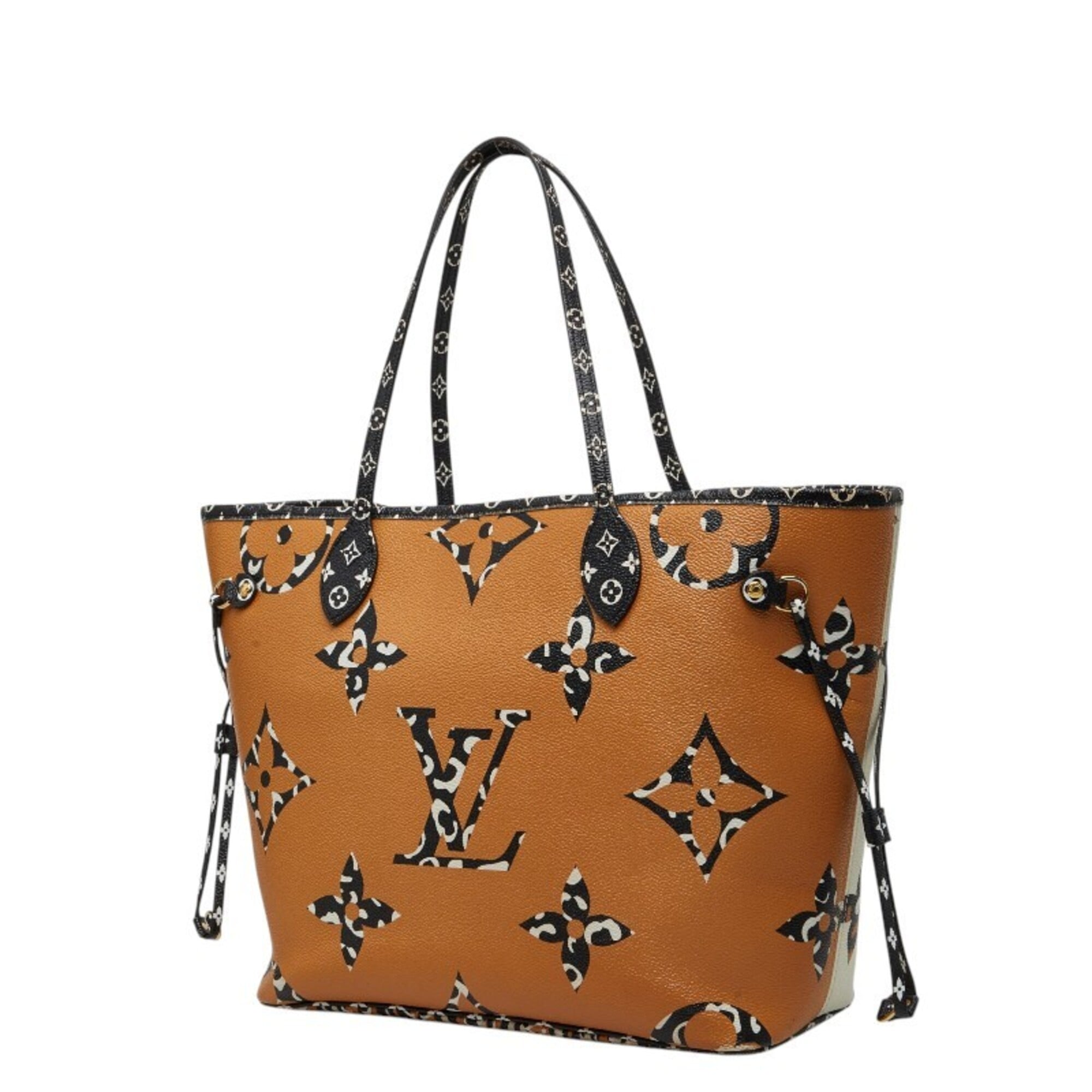 Louis Vuitton Camel Ivory Multi-Color Pvc Leather Pouch Shoulder Bag Tote Bag (Pre-Owned)
