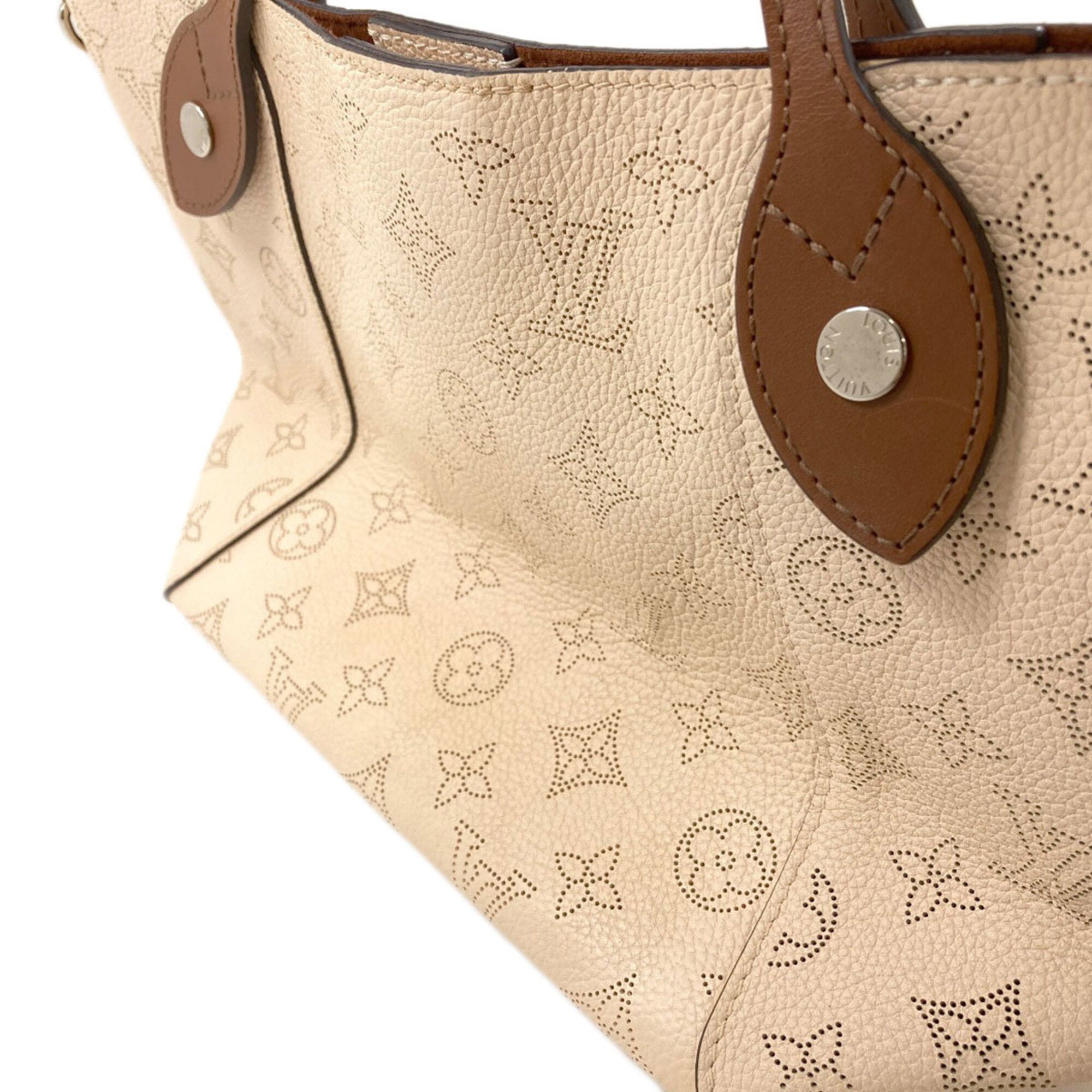 Louis Vuitton Mahina Mahina Leather Handbag (Pre-Owned)