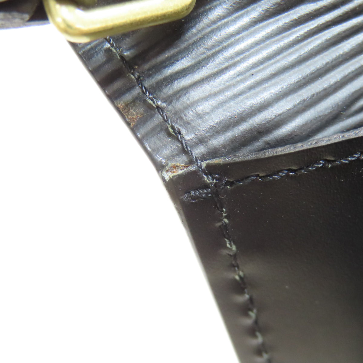 Louis Vuitton Noir Epi Leather Clutch Bag Pochette (Pre-Owned)