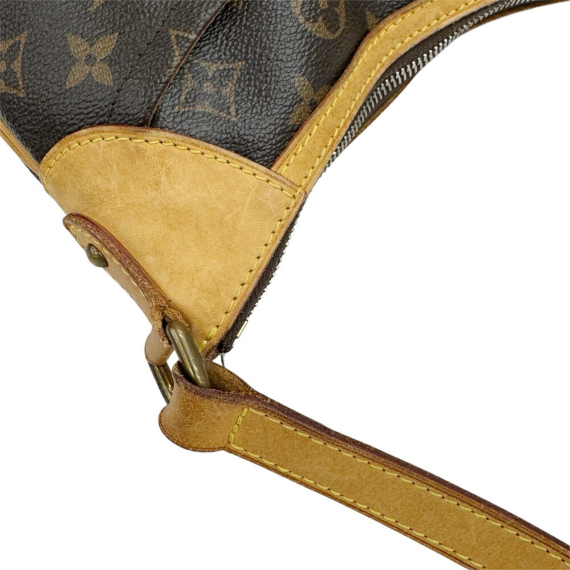 Louis Vuitton Brown Monogram Canvas Shoulder Bag (Pre-Owned)