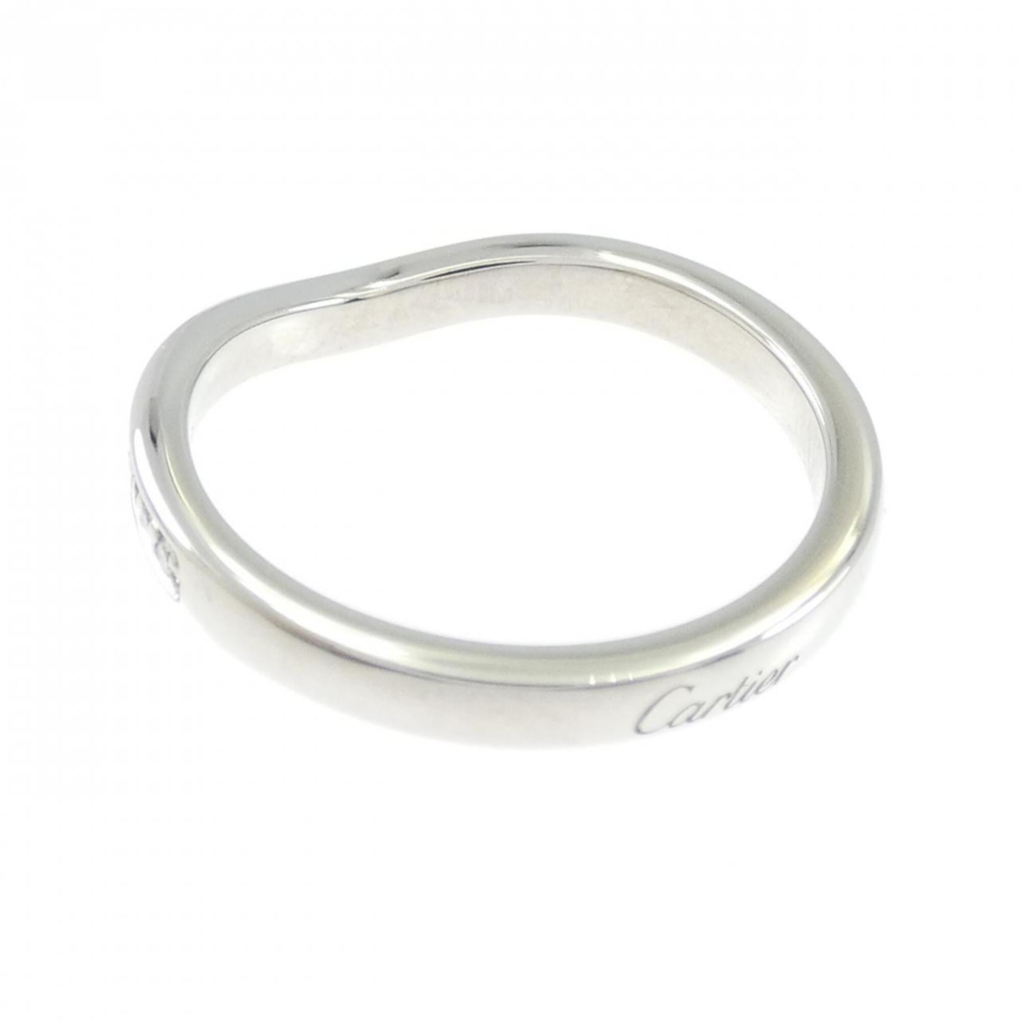 Cartier Platinum 950 Band Ring (Pre-Owned)