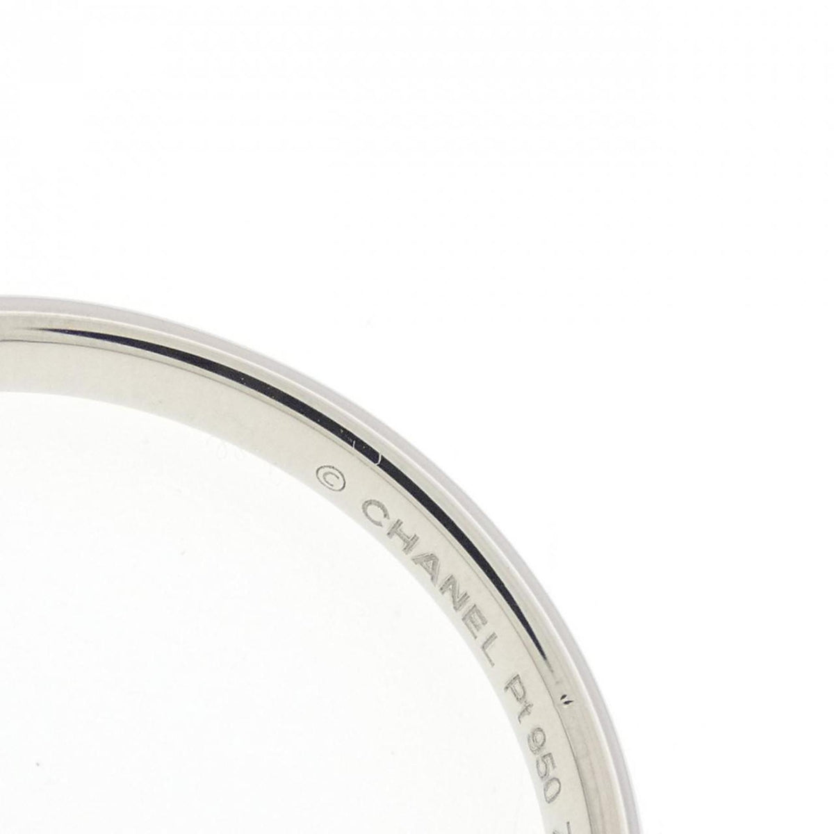 Chanel Platinum Platinum 950 Wedding Ring (Pre-Owned)