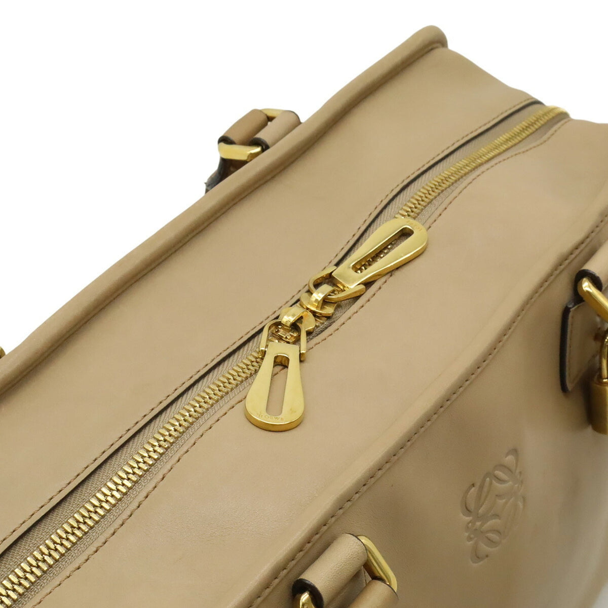 Loewe Beige Leather Handbag (Pre-Owned)