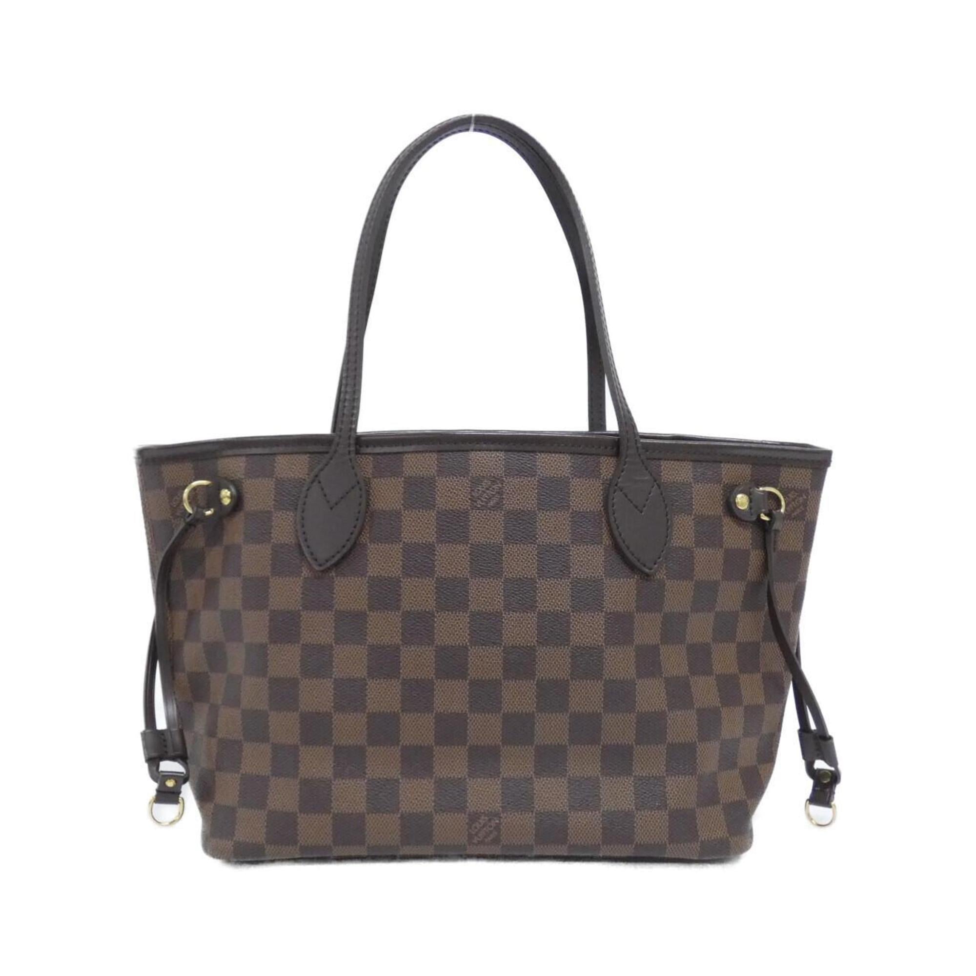 Louis Vuitton Brown Coated Canvas Handbag (Pre-Owned)
