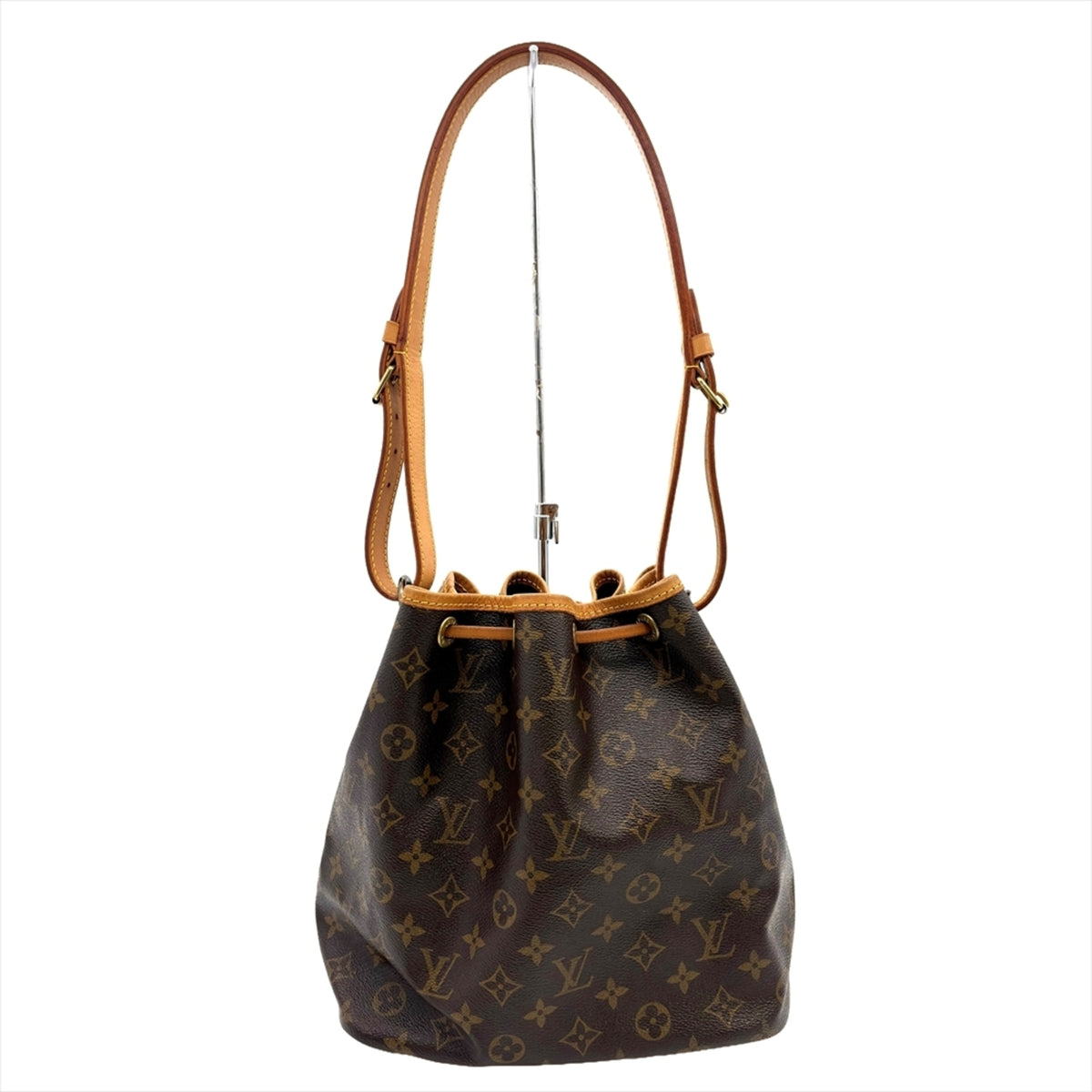 Louis Vuitton Black Brown Galle Monogram Monogram Shoulder Bag (Pre-Owned)