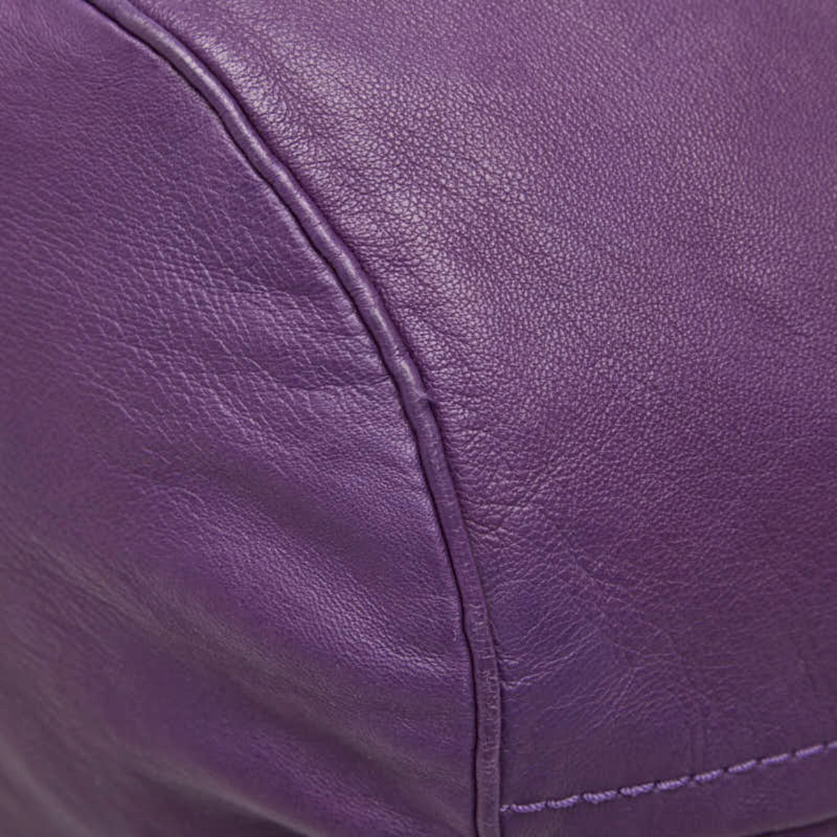 Chloé Purple Leather Shoulder Bag (Pre-Owned)