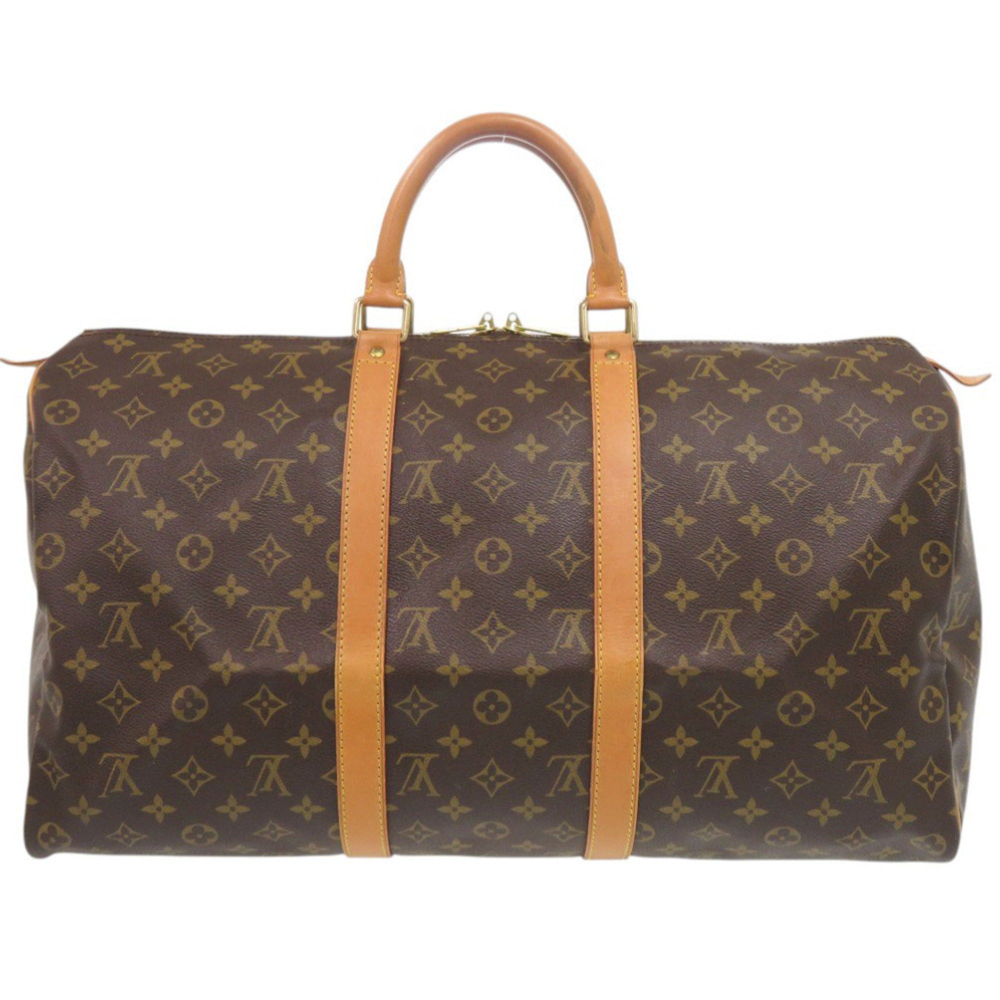 Louis Vuitton Brown Monogram Monogram Boston Bag (Pre-Owned)