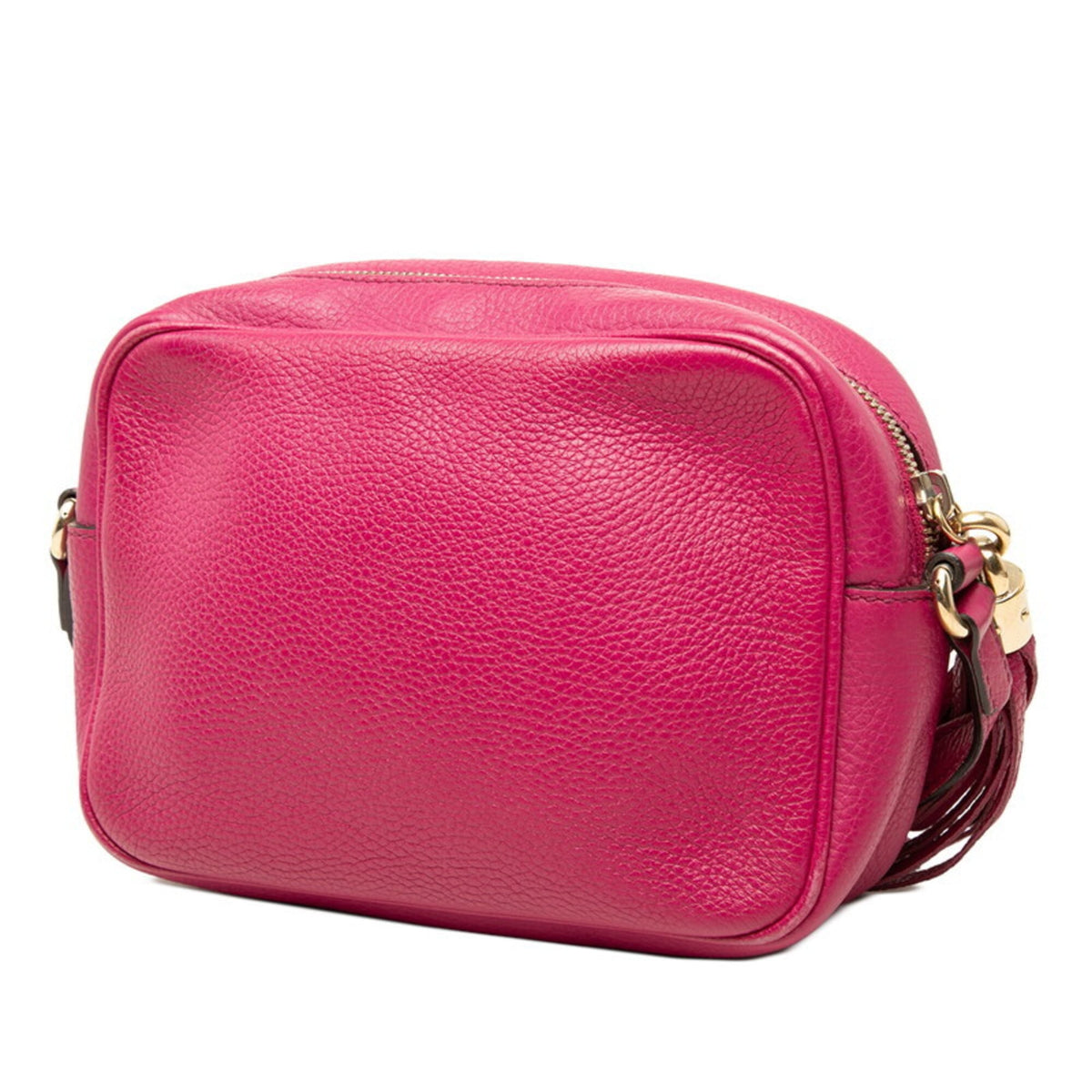 Gucci Soho Pink Leather Shoulder Bag (Pre-Owned)
