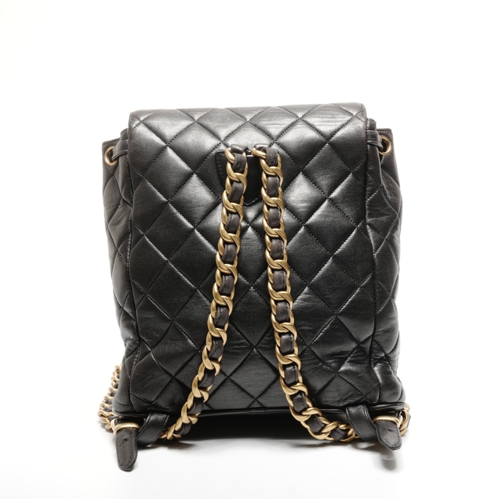 Chanel Matelasse Black Backpack (Pre-Owned)