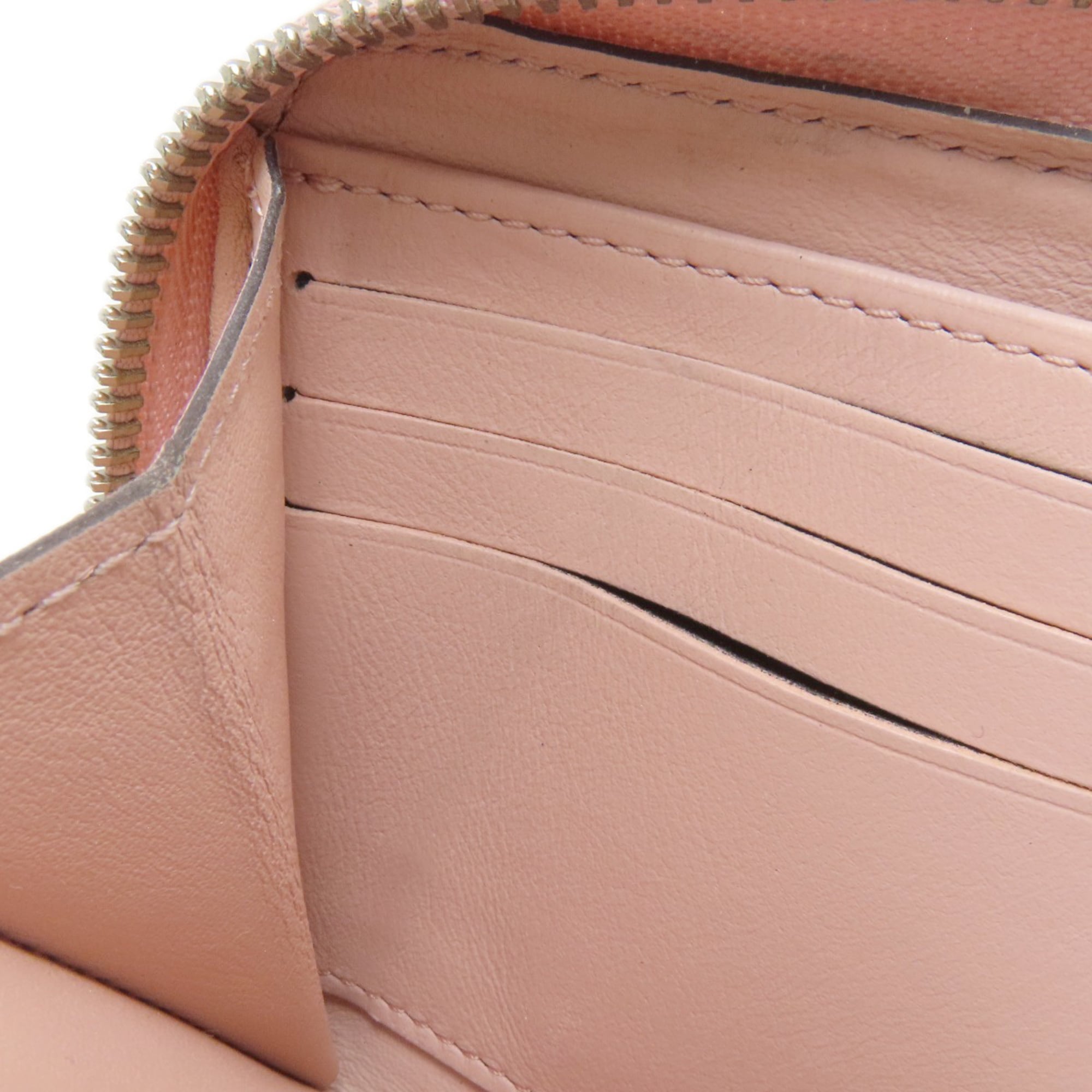 Louis Vuitton Magnolia Mahina Leather Leather Long Wallet (Bi-Fold) (Pre-Owned)