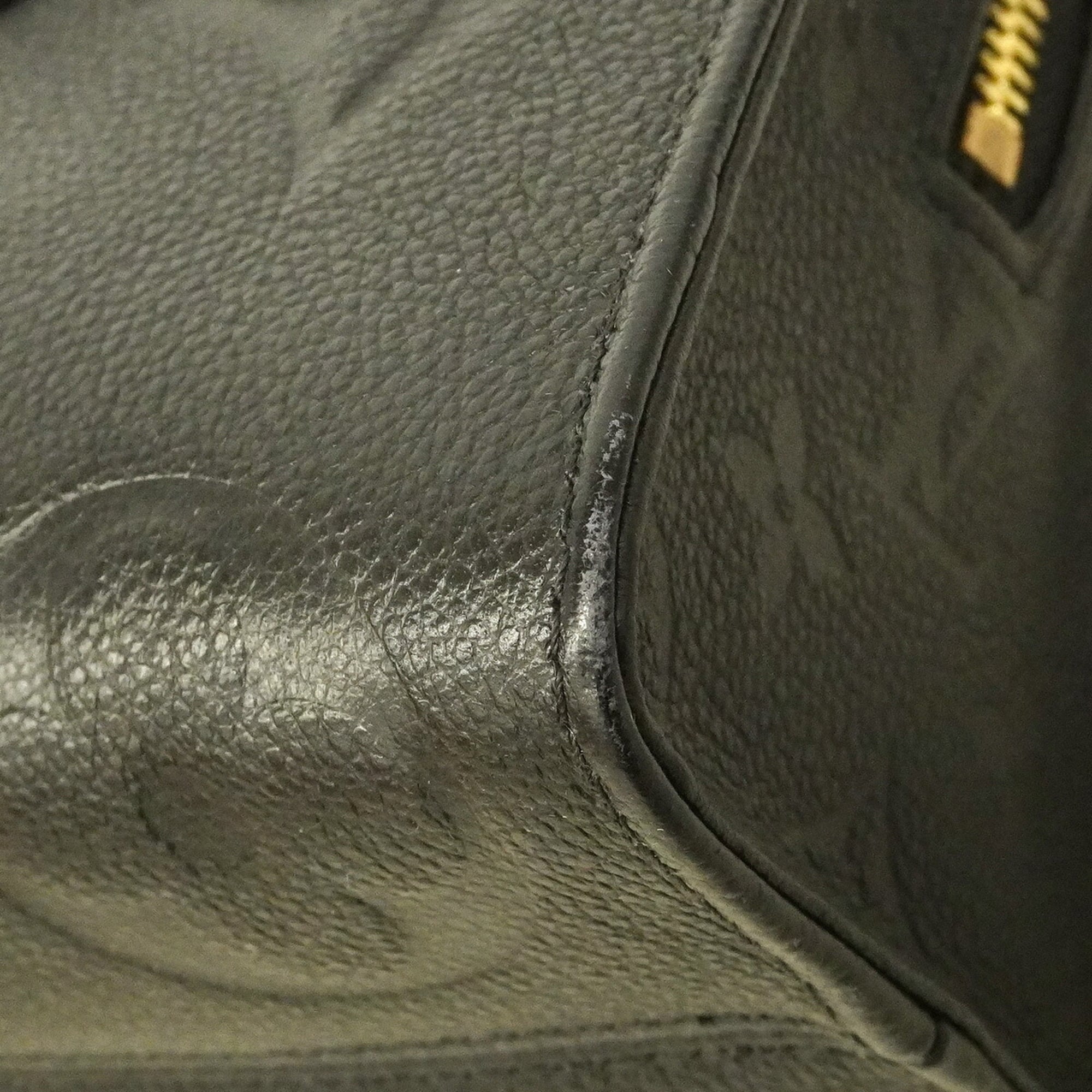 Louis Vuitton Noir Handbag (Pre-Owned)
