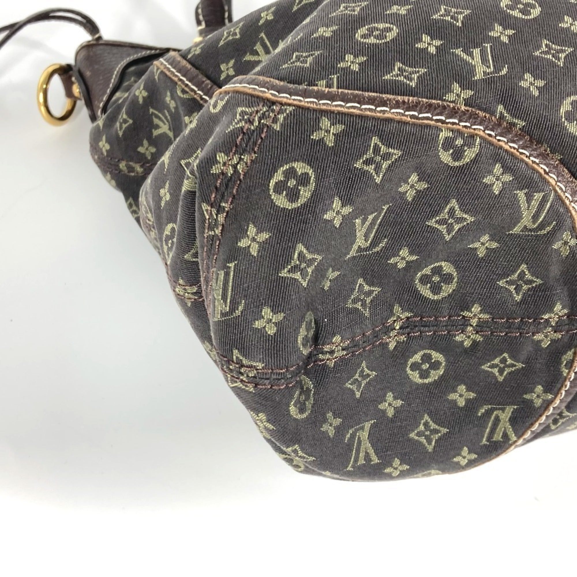 Louis Vuitton Brown Monogram Mini Handbag Shoulder Bag Tote Bag (Pre-Owned)