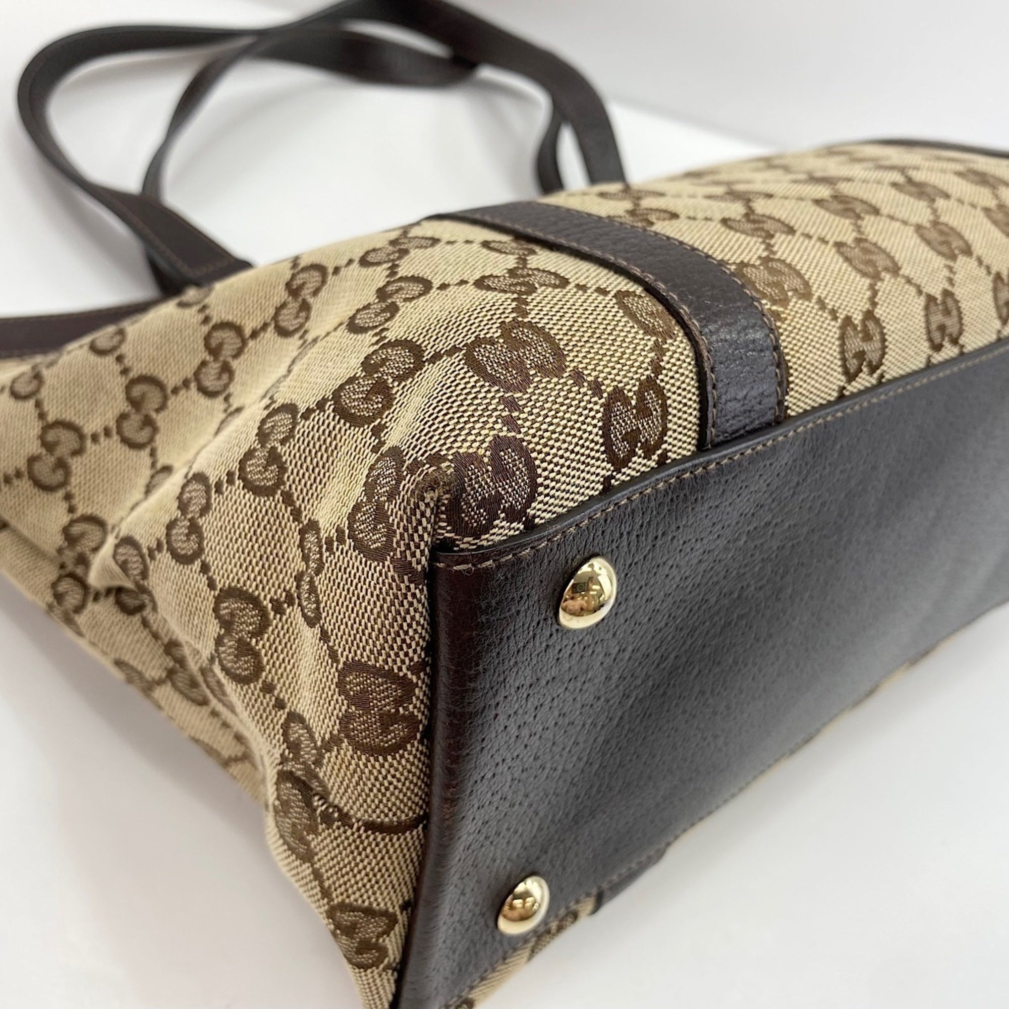 Gucci Abbey Beige Handbag (Pre-Owned)