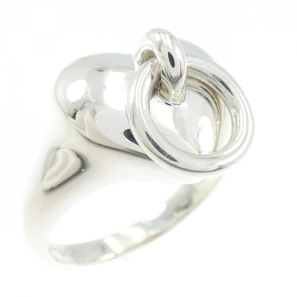 Tiffany Silver 925 Band Ring (Pre-Owned)