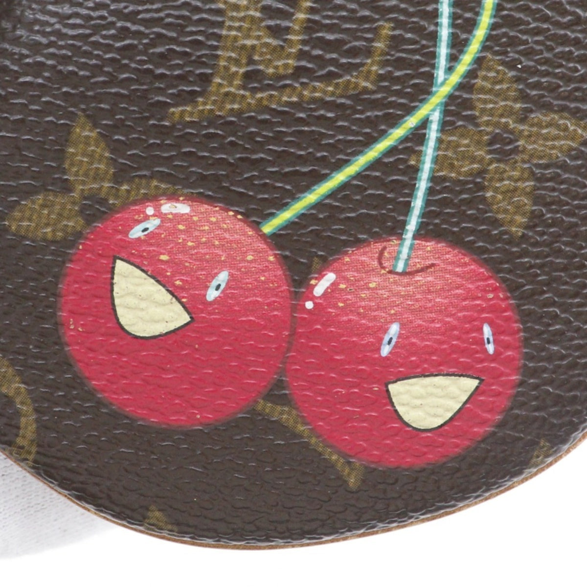 Louis Vuitton Brown Cherry Monogram Monogram Coin Purse/Coin Case (Pre-Owned)