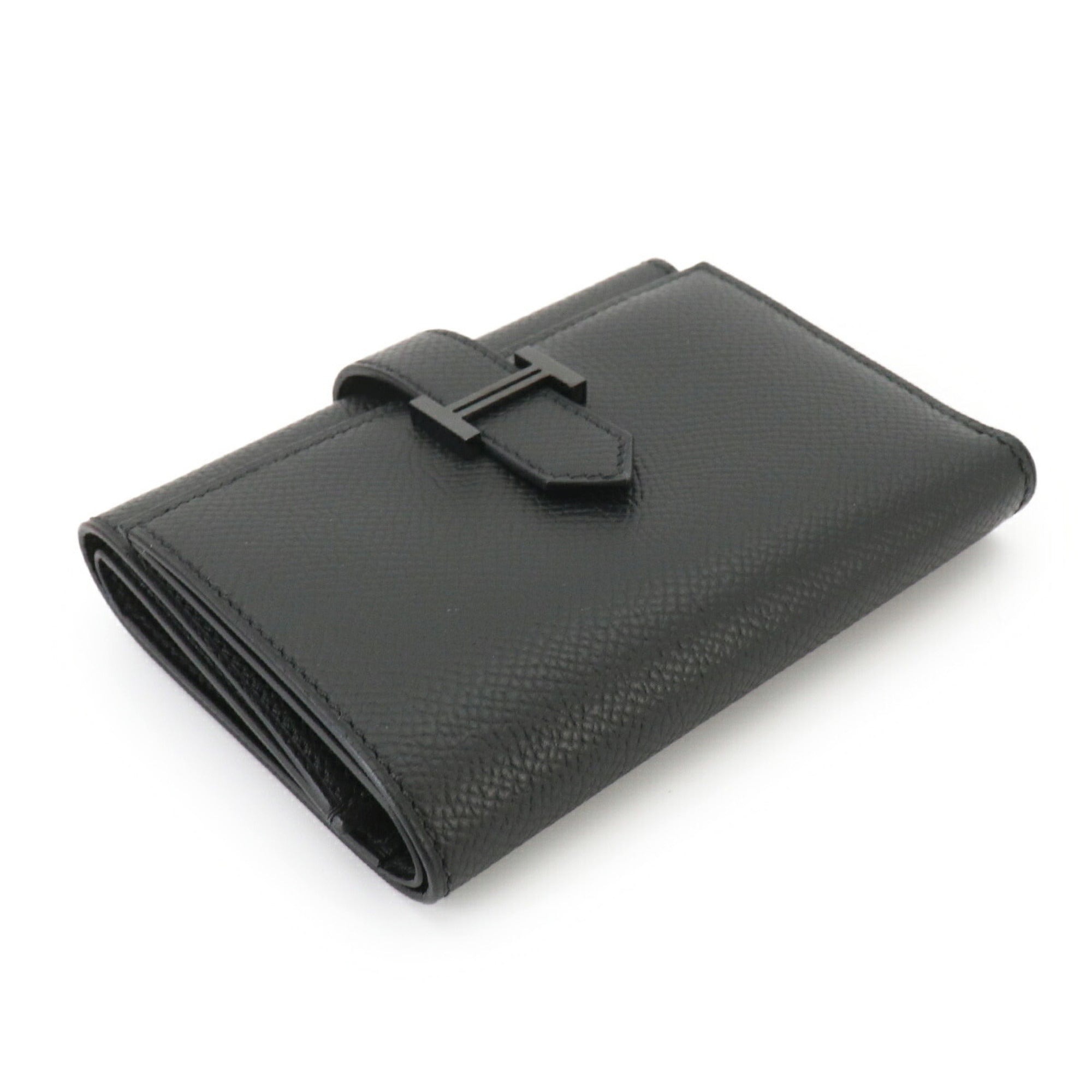 Hermes Black Wallet (Tri-Fold) (Pre-Owned)