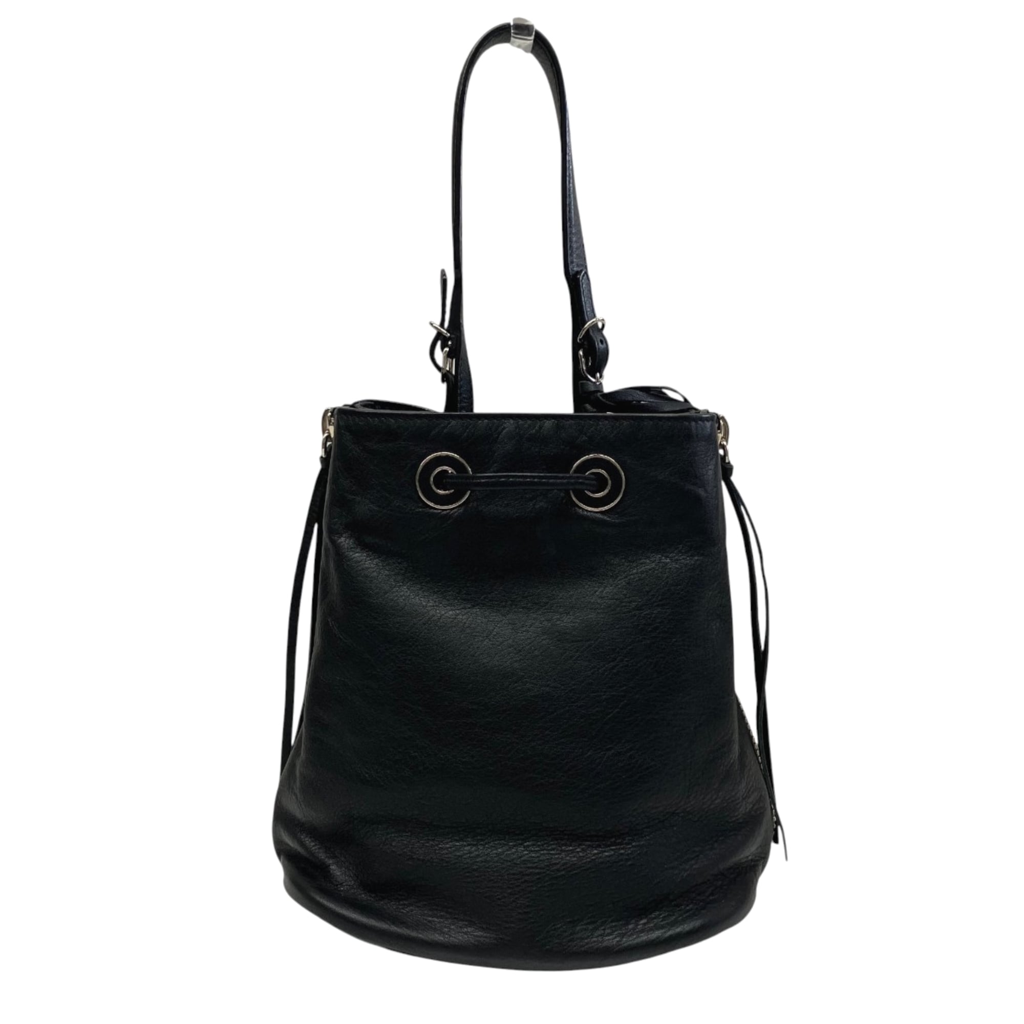 Balenciaga Paper Black Leather Handbag (Pre-Owned)