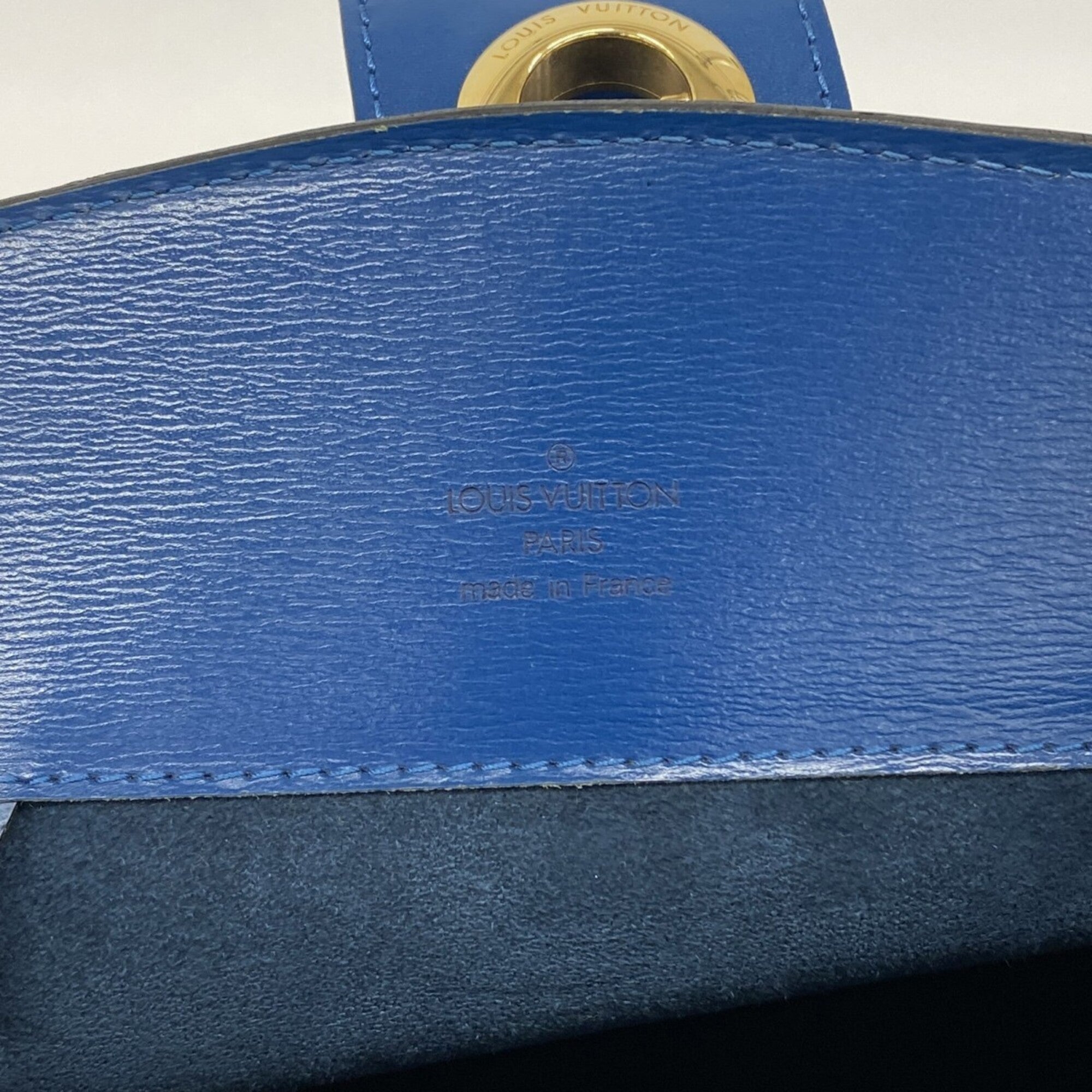 Louis Vuitton Toledo Blue Shoulder Bag (Pre-Owned)