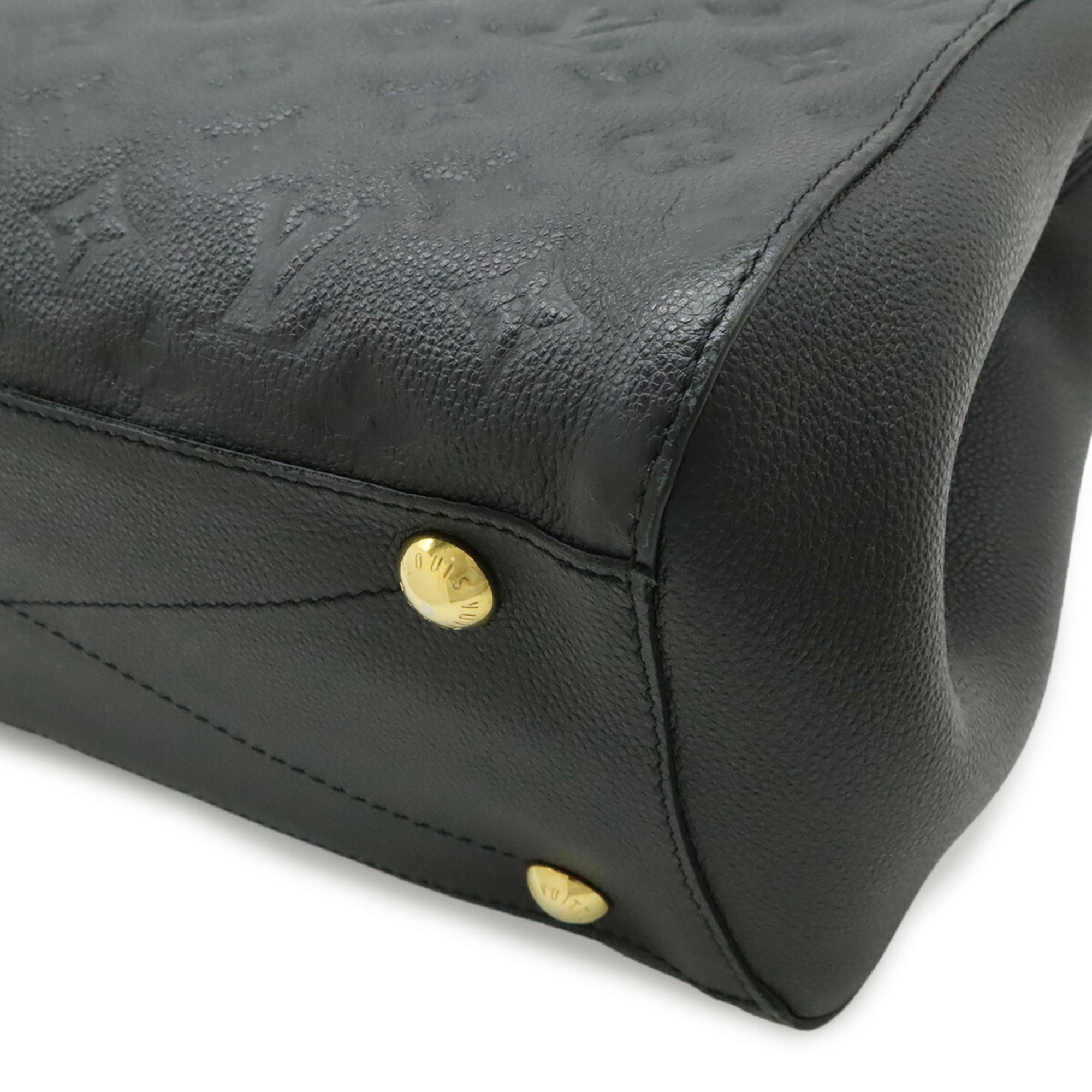 Louis Vuitton Monogram Empreinte Black Noir Monogram Empreinte Handbag Shoulder Bag (Pre-Owned)