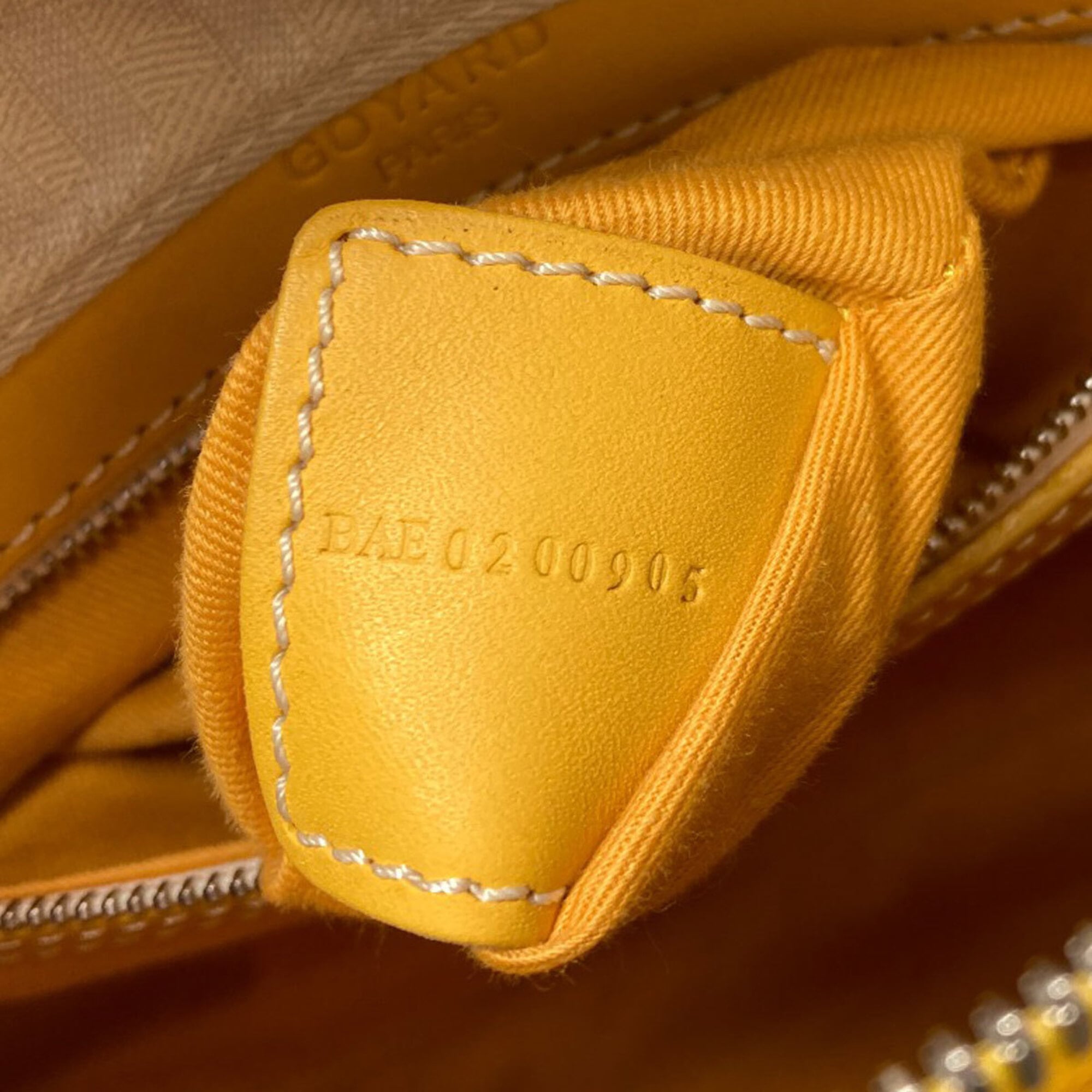 Goyard Yellow Pvc Boston Bag (Pre-Owned)