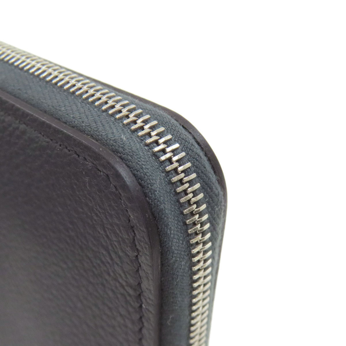 Hermes Gray Epsom Leather Long Wallet (Bi-Fold) (Pre-Owned)