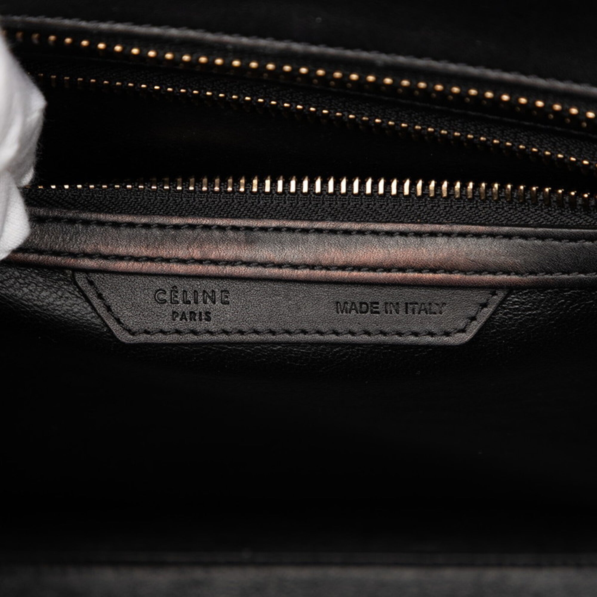 Celine Luggage Canvas Leather Handbag (Pre-Owned)