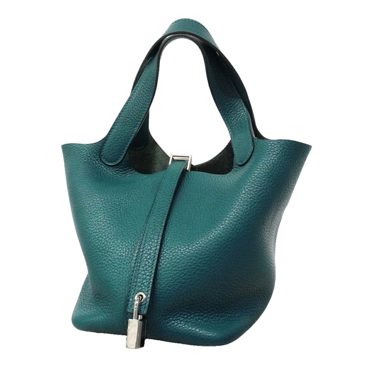 Hermes Colvert Taurillon Clemence Leather Handbag (Pre-Owned)