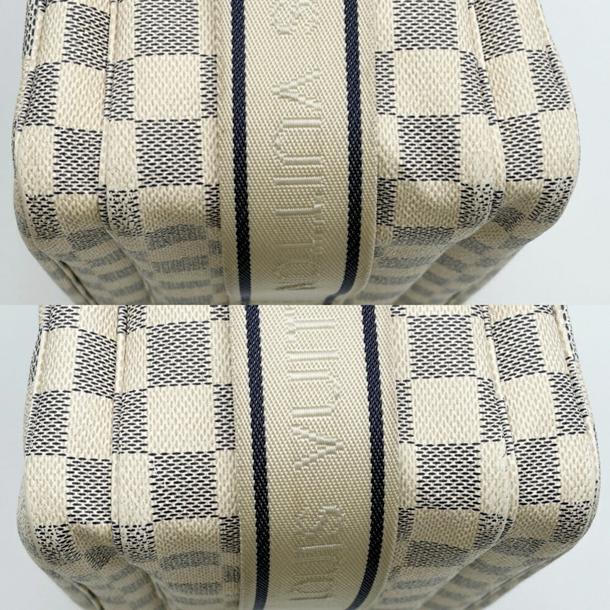 Louis Vuitton Damier Azur Damier Azur Damier Canvas Shoulder Bag (Pre-Owned)