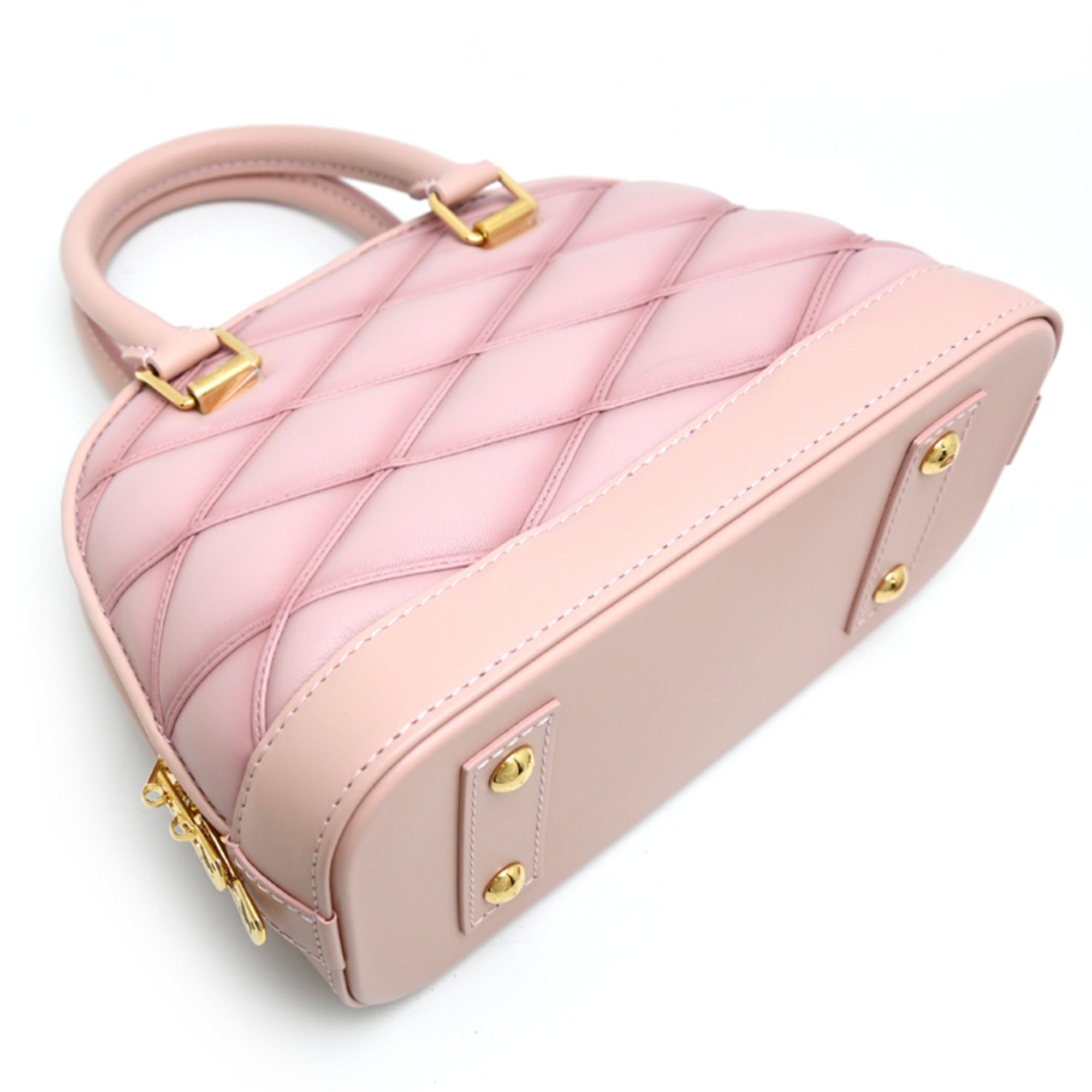 Louis Vuitton Pink Leather Shoulder Bag (Pre-Owned)
