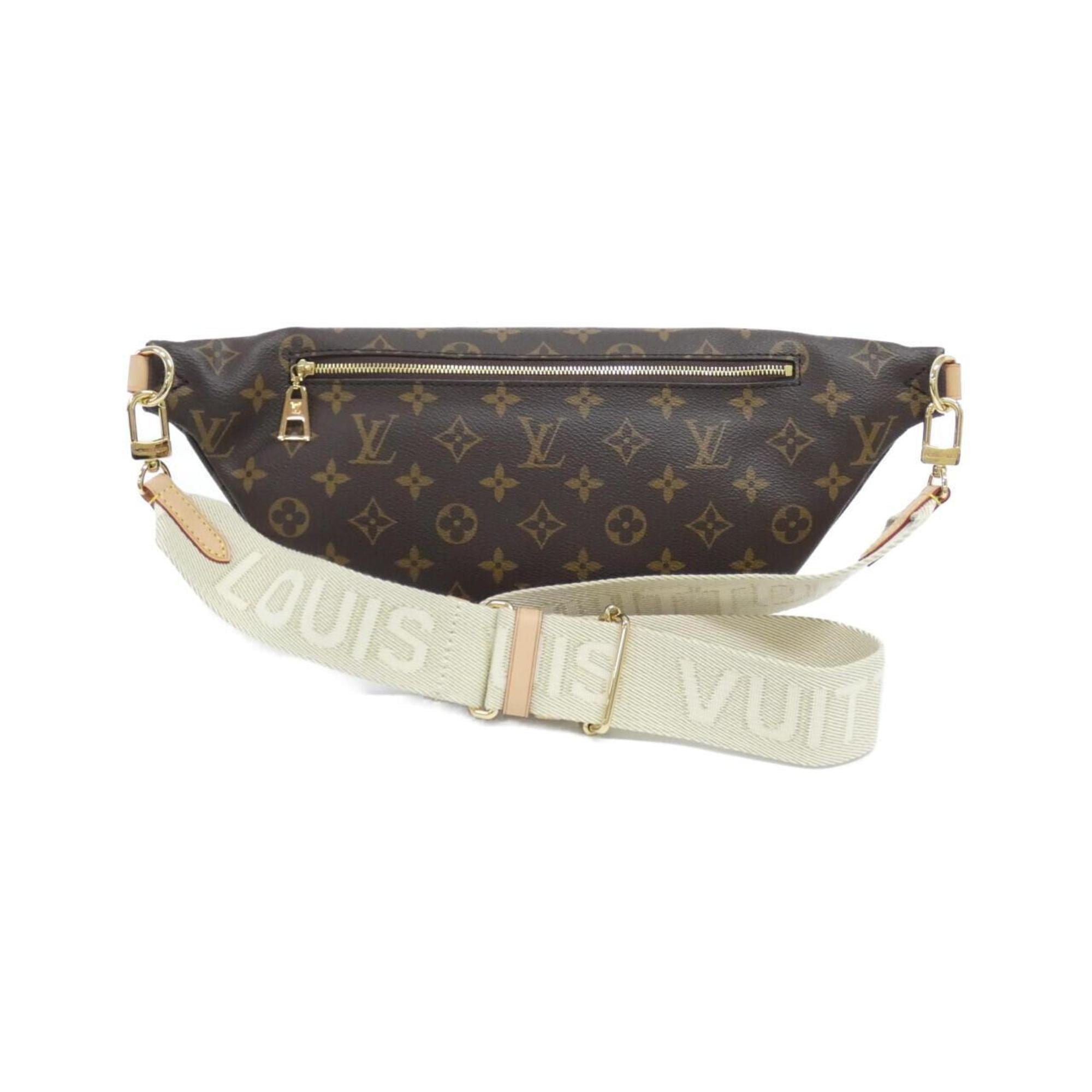 Louis Vuitton Marron Monogram Monogram Coated Canvas Fanny Pack Handbag Sling Bag (Pre-Owned)