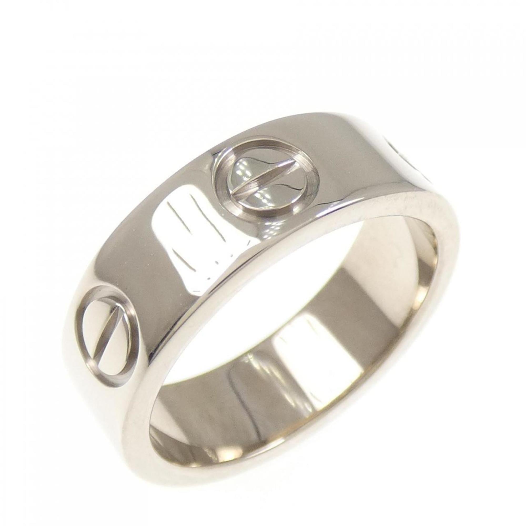 Cartier Love White Gold (18K) Band Ring (Pre-Owned)