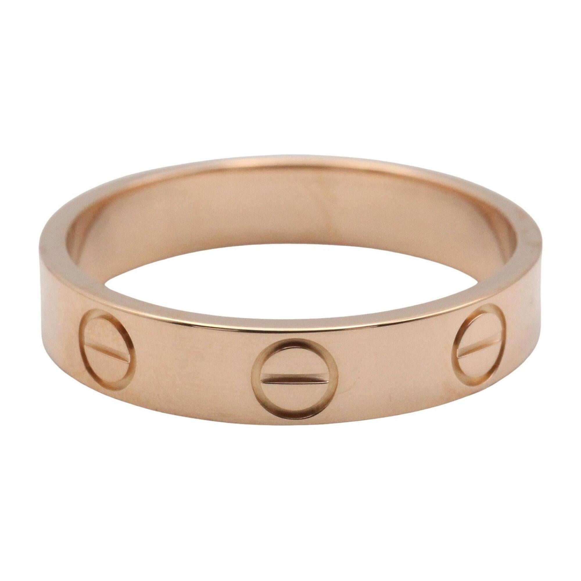 Cartier Gold Pink Gold (18K) Band Ring (Pre-Owned)