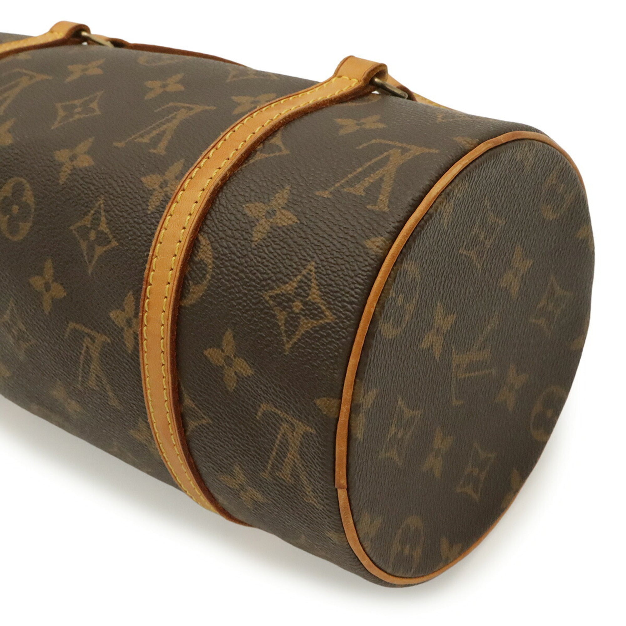 Louis Vuitton Brown Monogram Canvas Handbag (Pre-Owned)
