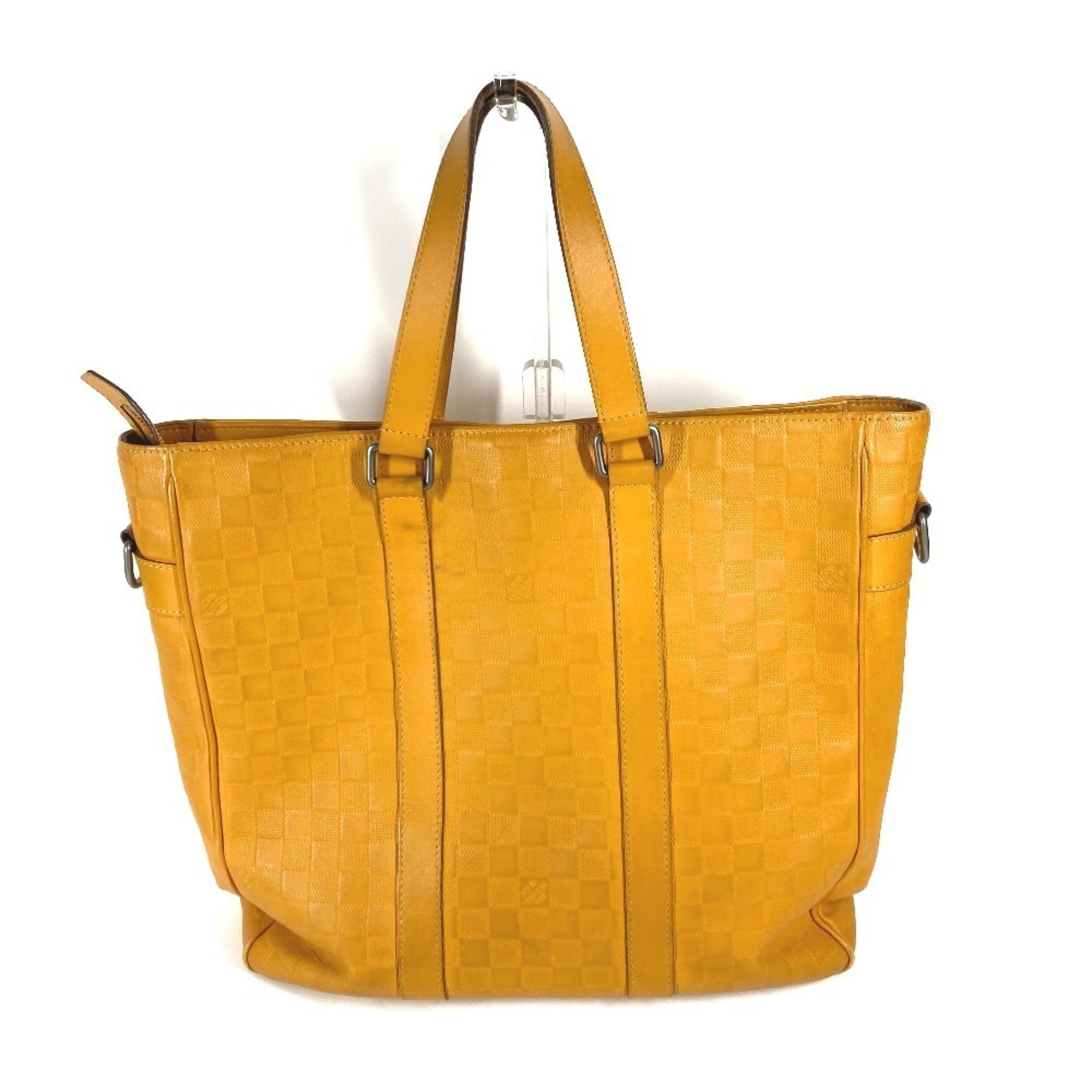 Louis Vuitton Damier Infini Solar Yellow Damier Infini Shoulder Bag Tote Bag (Pre-Owned)