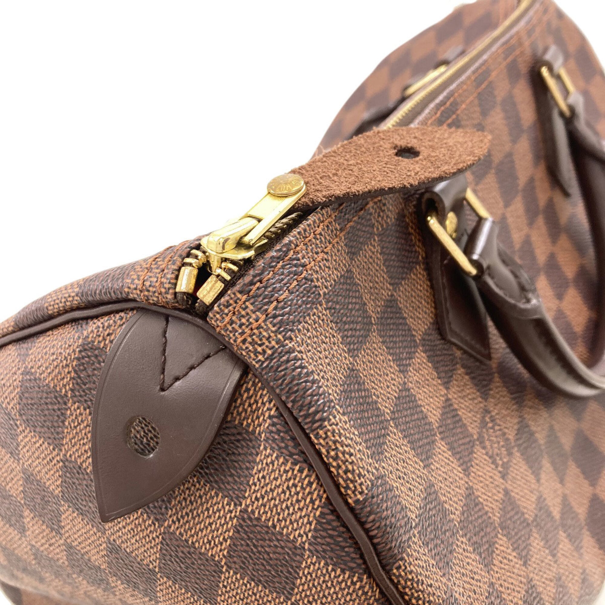 Louis Vuitton Damier Canvas Ebene Damier Canvas Handbag (Pre-Owned)