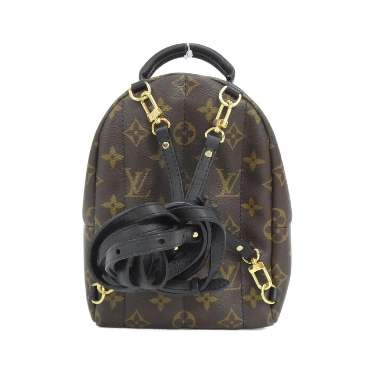 Louis Vuitton Marron Coated Canvas Backpack (Pre-Owned)