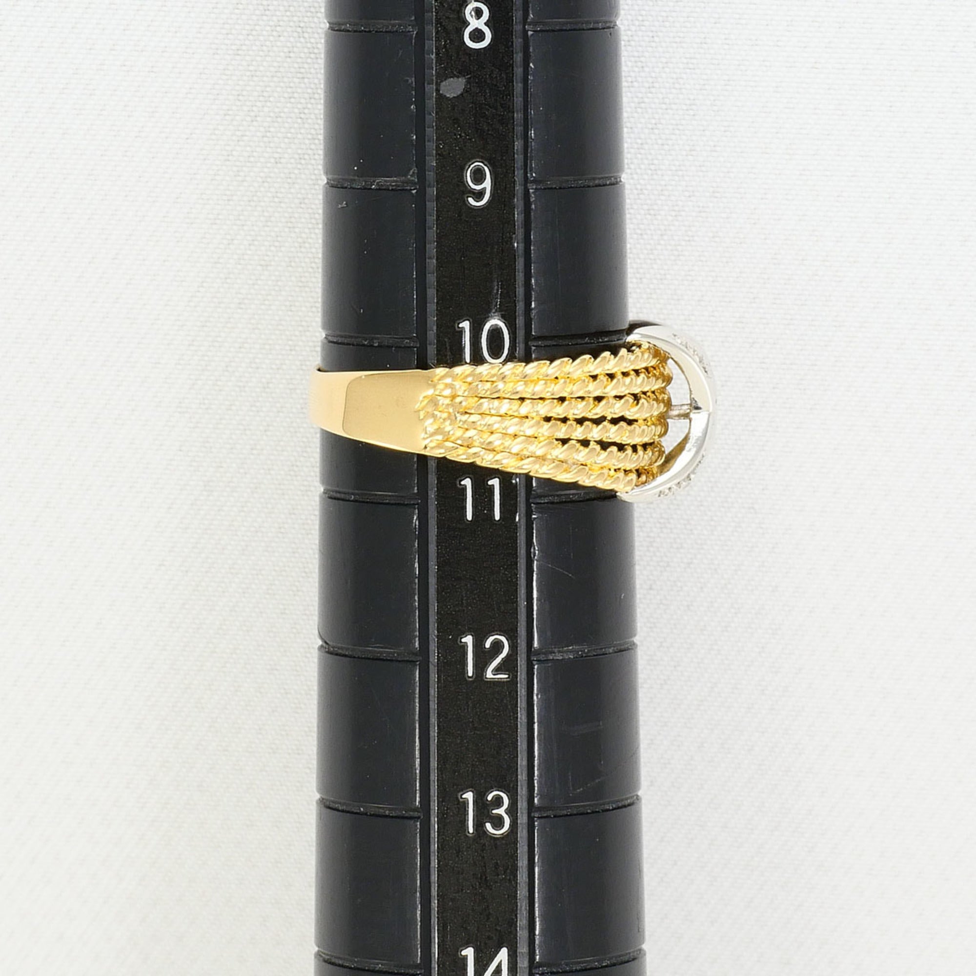 Unbranded Platinum Yellow Gold Yellow Gold (18K) Platinum 900 Band Ring (Pre-Owned)
