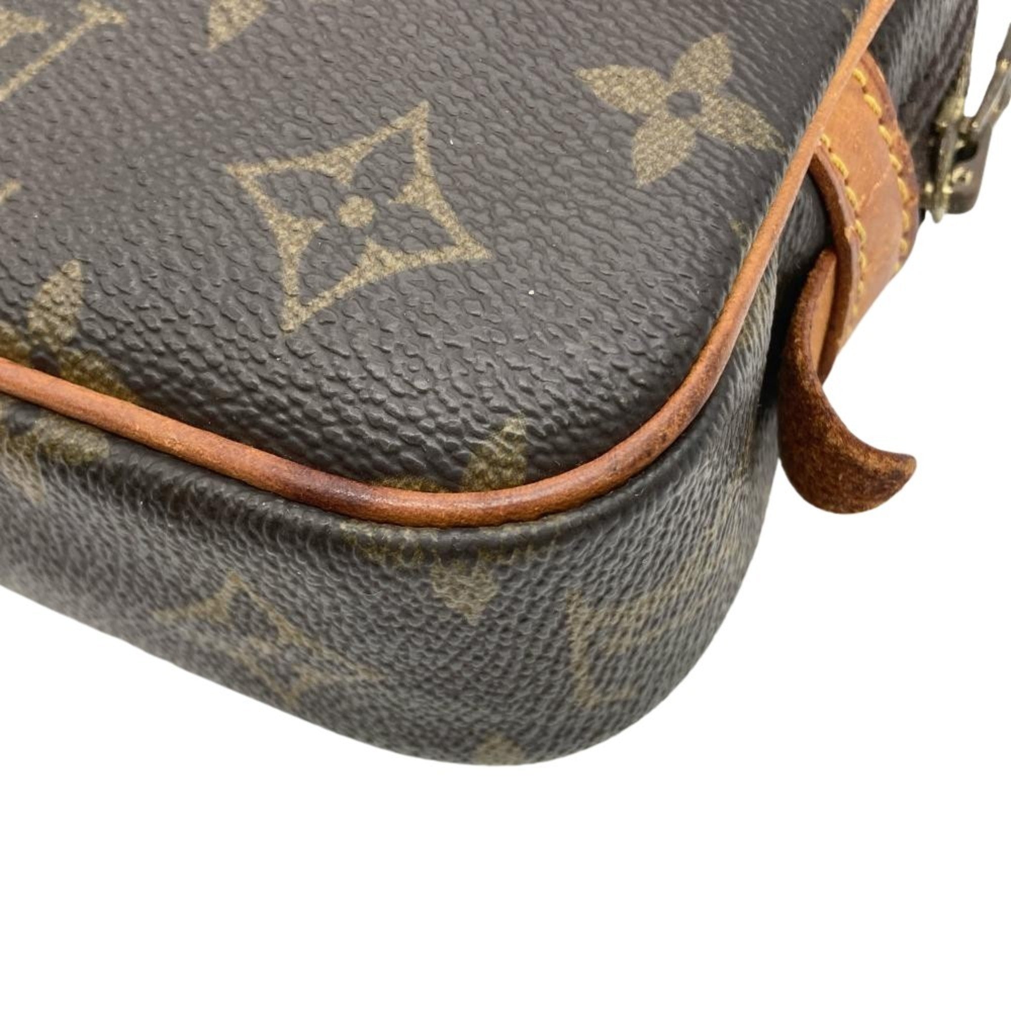Louis Vuitton Brown Monogram Canvas Pochette Shoulder Bag (Pre-Owned)