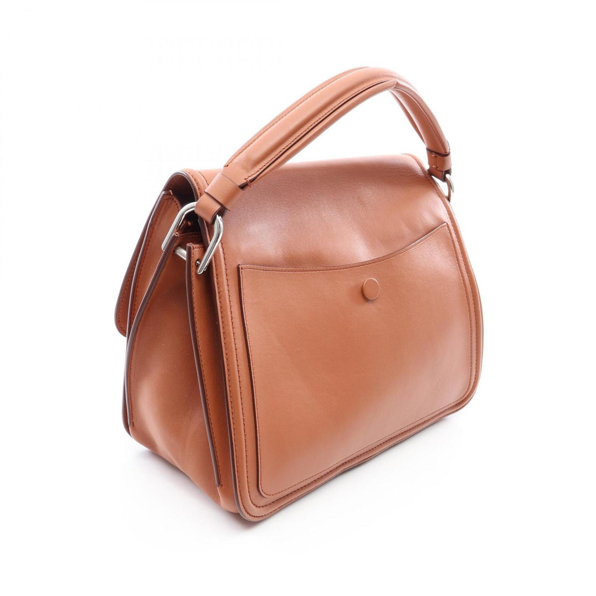 Tod's Brown Leather Handbag (Pre-Owned)