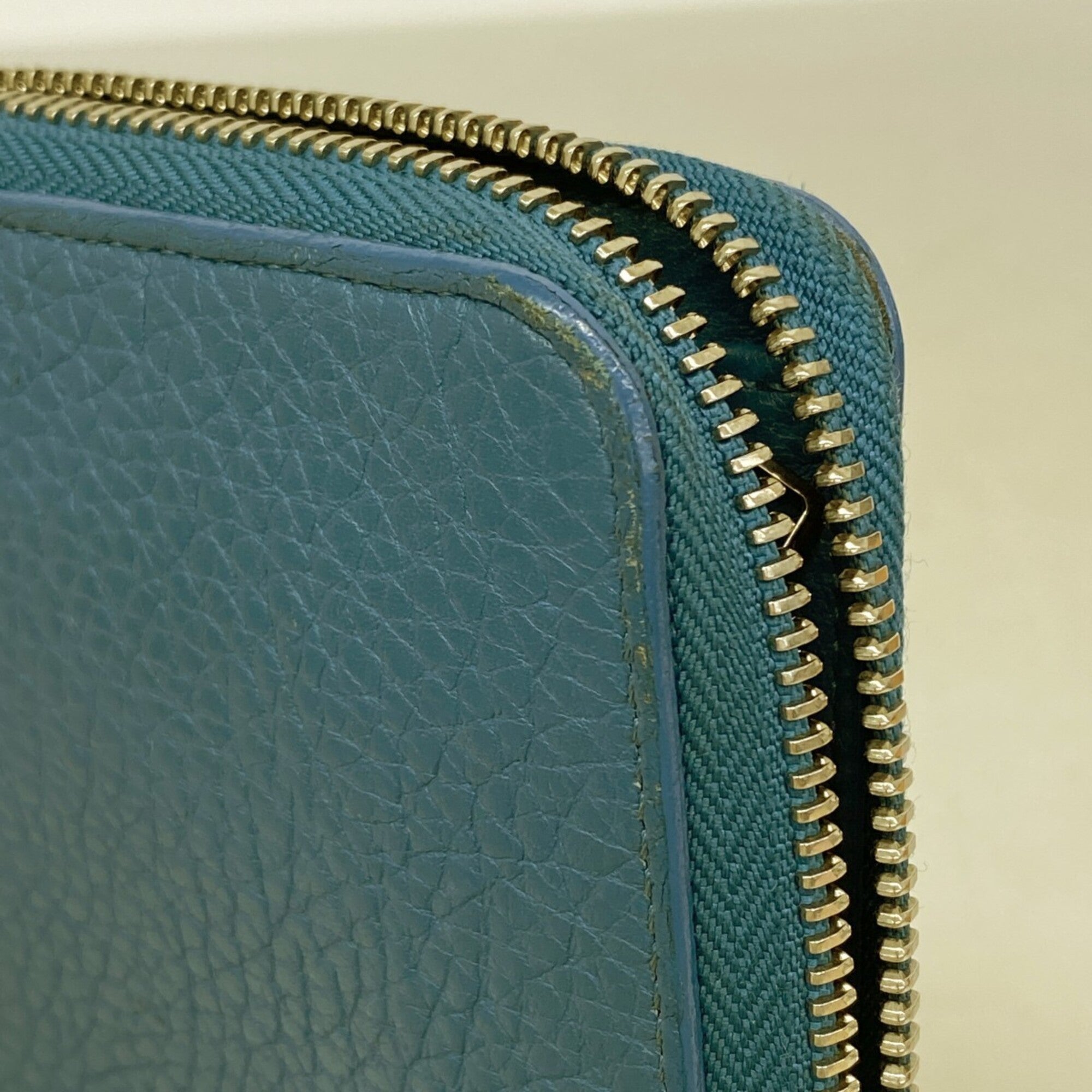 Louis Vuitton Blue Long Wallet (Bi-Fold) (Pre-Owned)