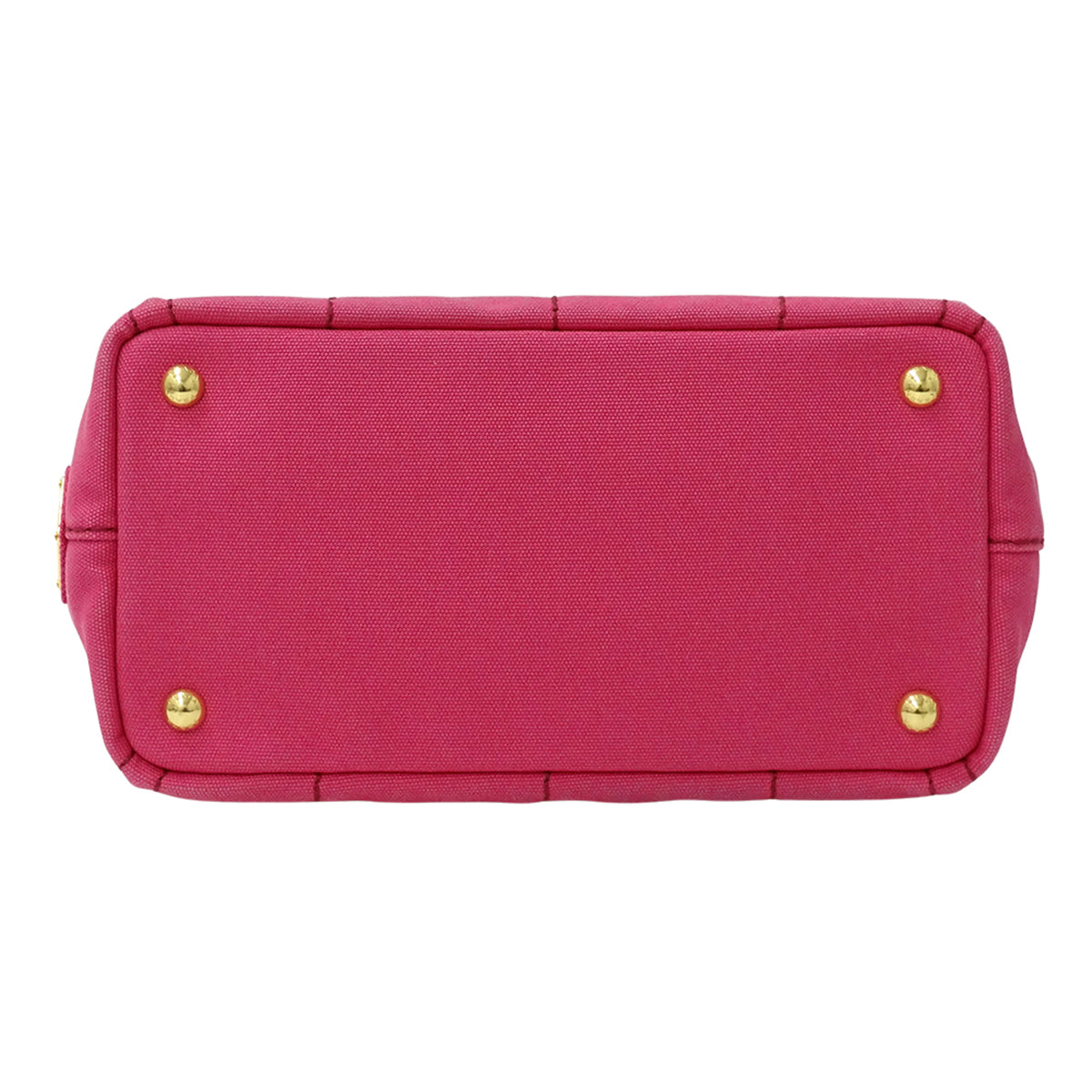 Prada Pink Canvas Handbag Shoulder Bag Tote Bag (Pre-Owned)