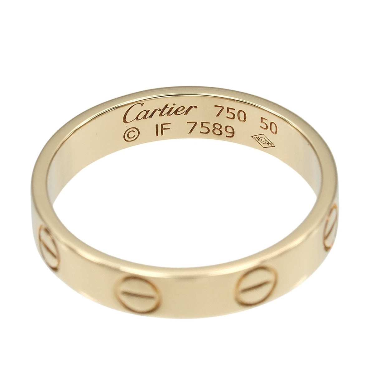 Cartier Yellow Gold Yellow Gold (18K) Band Ring (Pre-Owned)