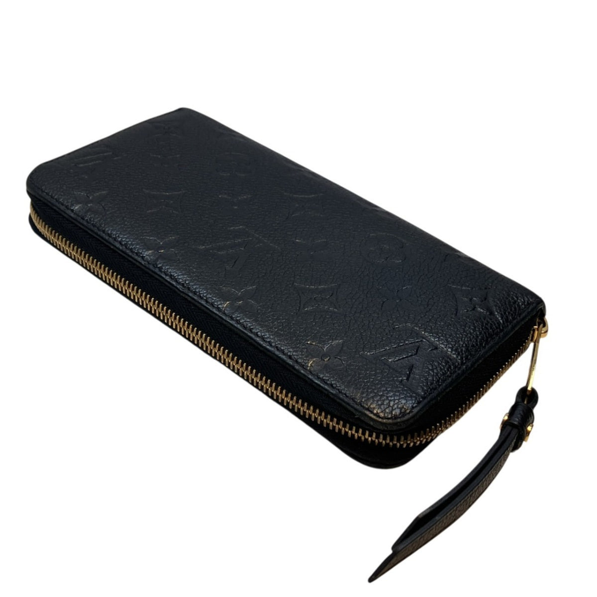 Louis Vuitton Monogram Empreinte Black Monogram Empreinte Long Wallet (Bi-Fold) (Pre-Owned)