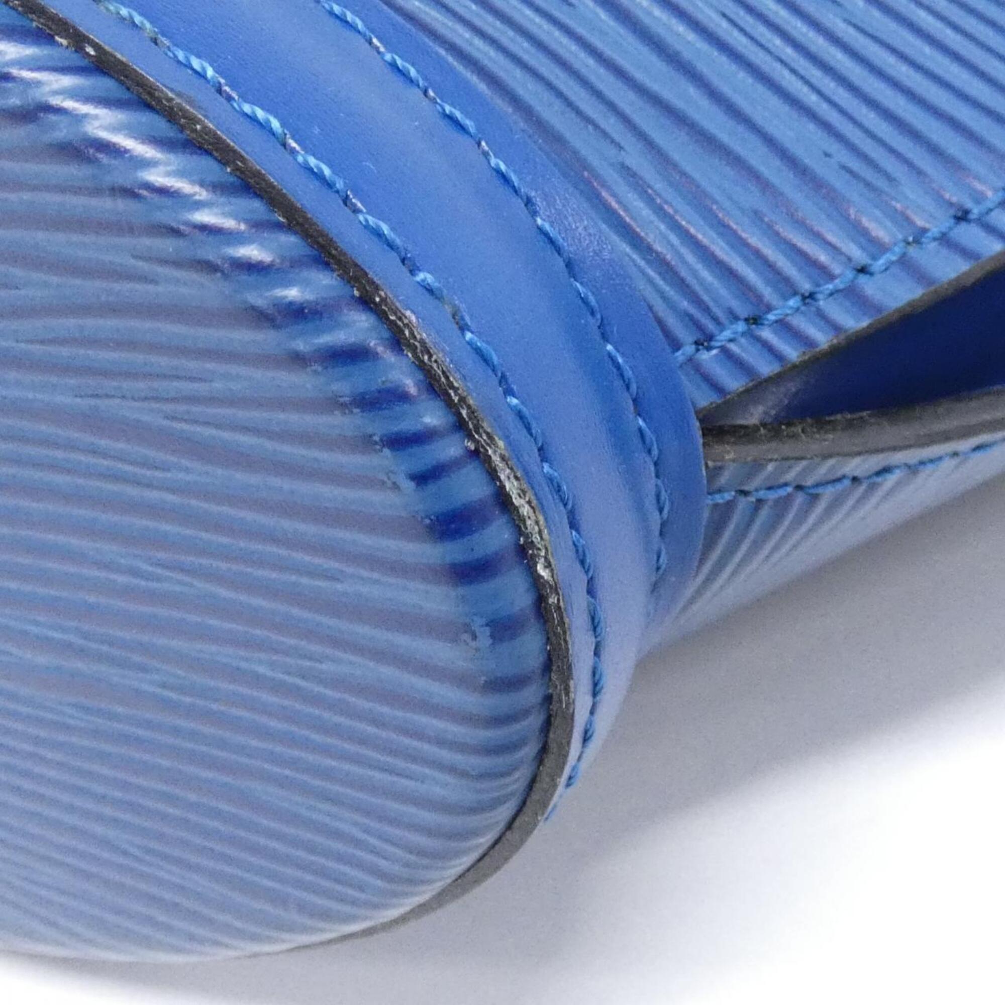 Louis Vuitton Blue Leather Handbag (Pre-Owned)